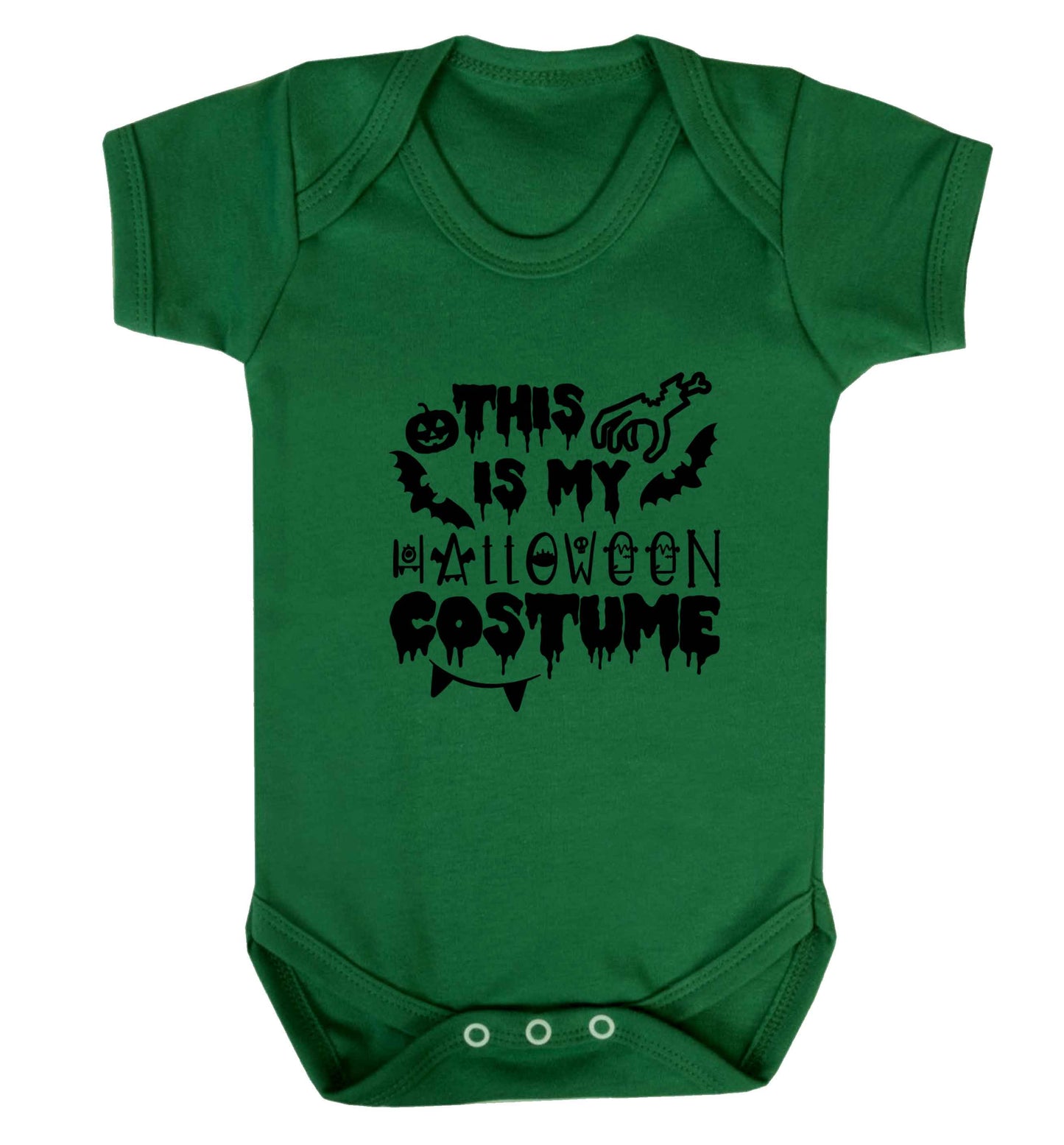 This is my halloween costume baby vest green 18-24 months