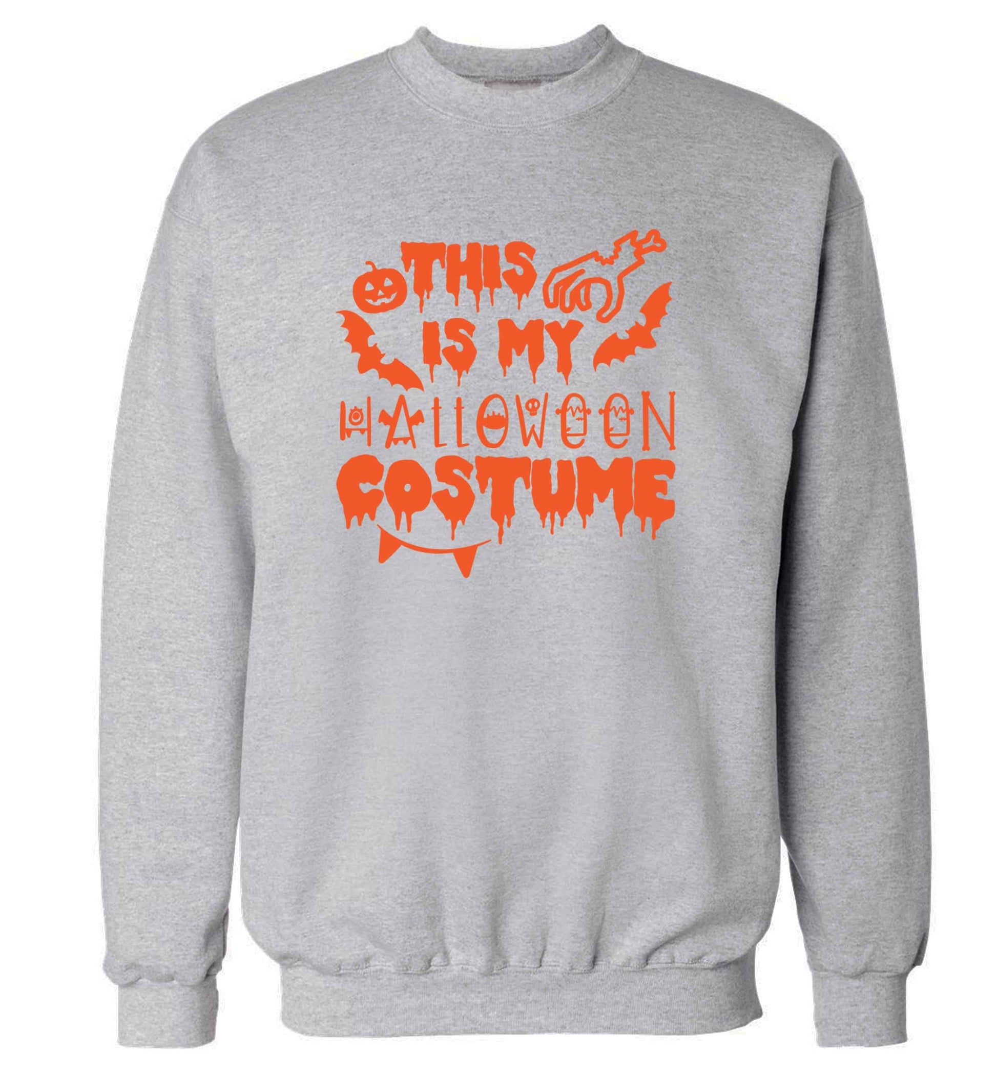 This is my halloween costume adult's unisex grey sweater 2XL