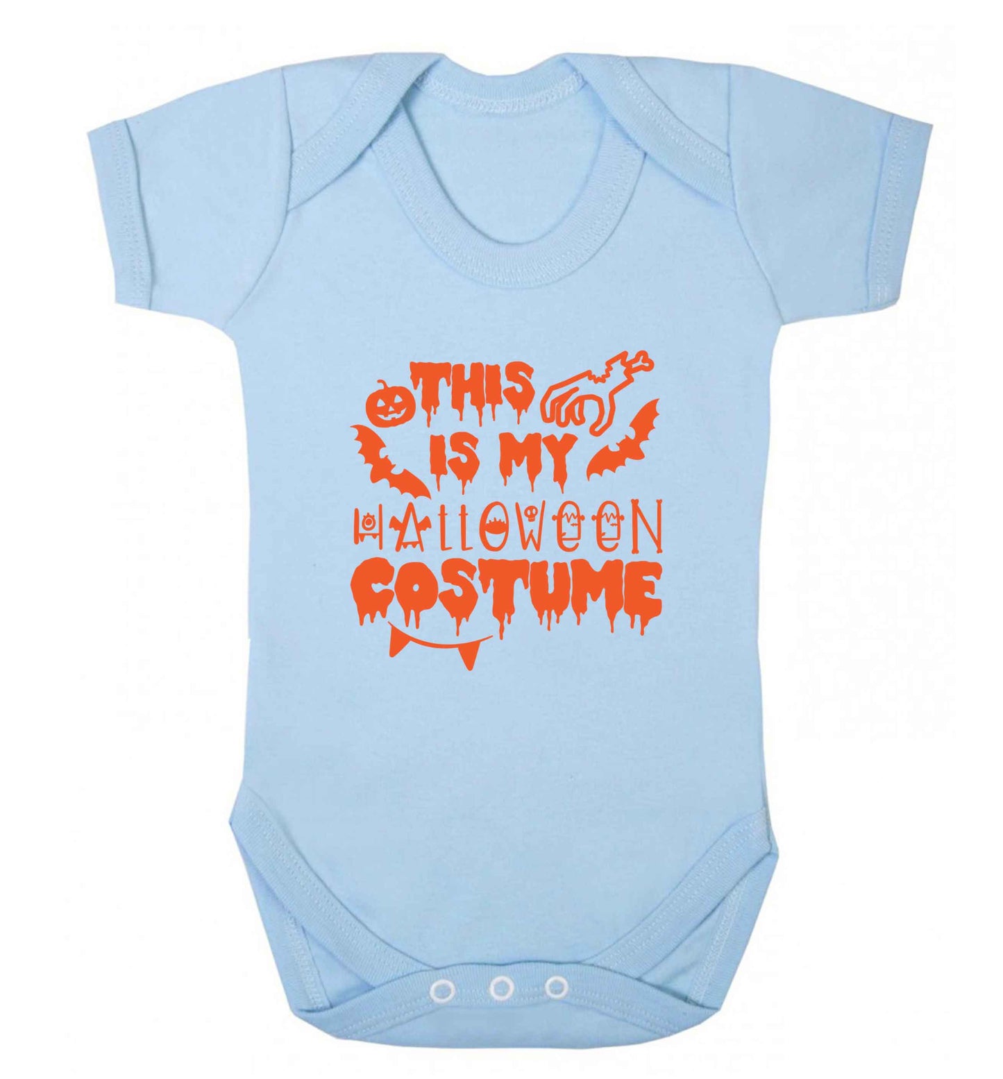 This is my halloween costume baby vest pale blue 18-24 months