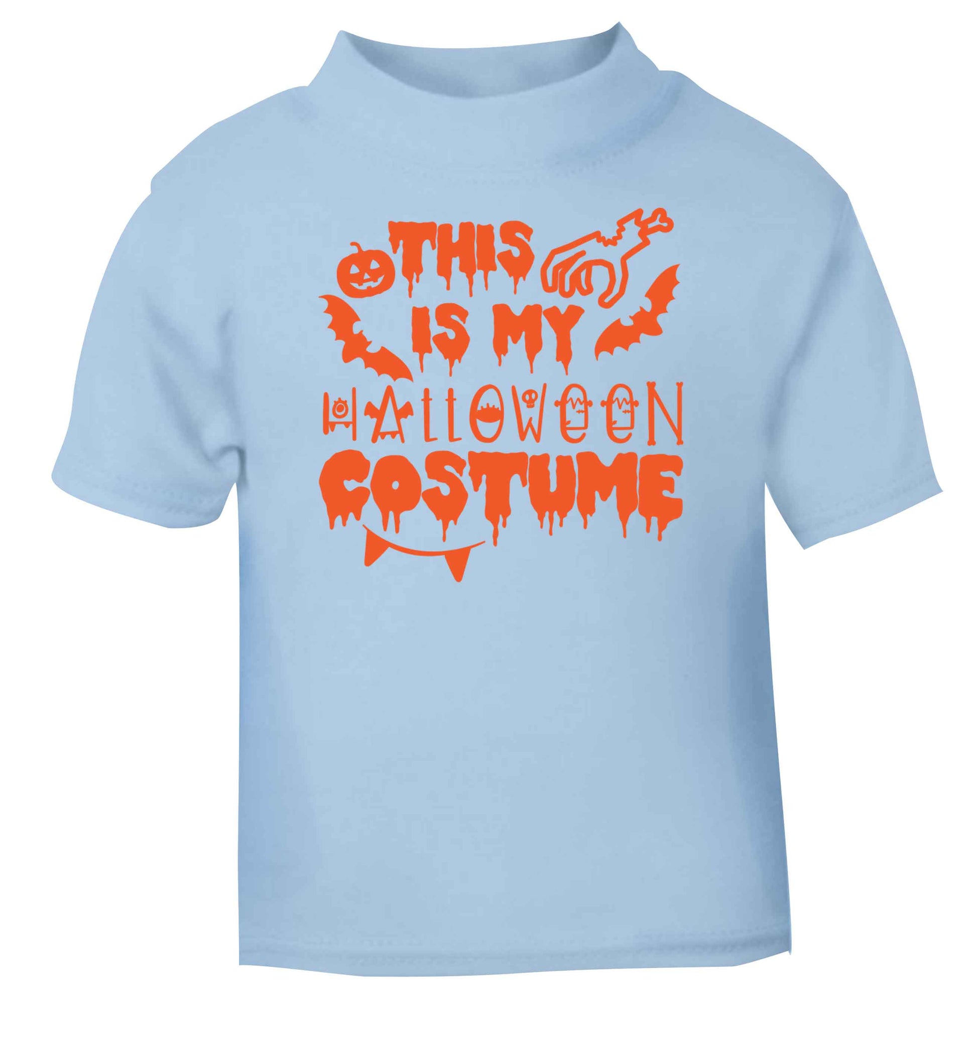 This is my halloween costume light blue baby toddler Tshirt 2 Years