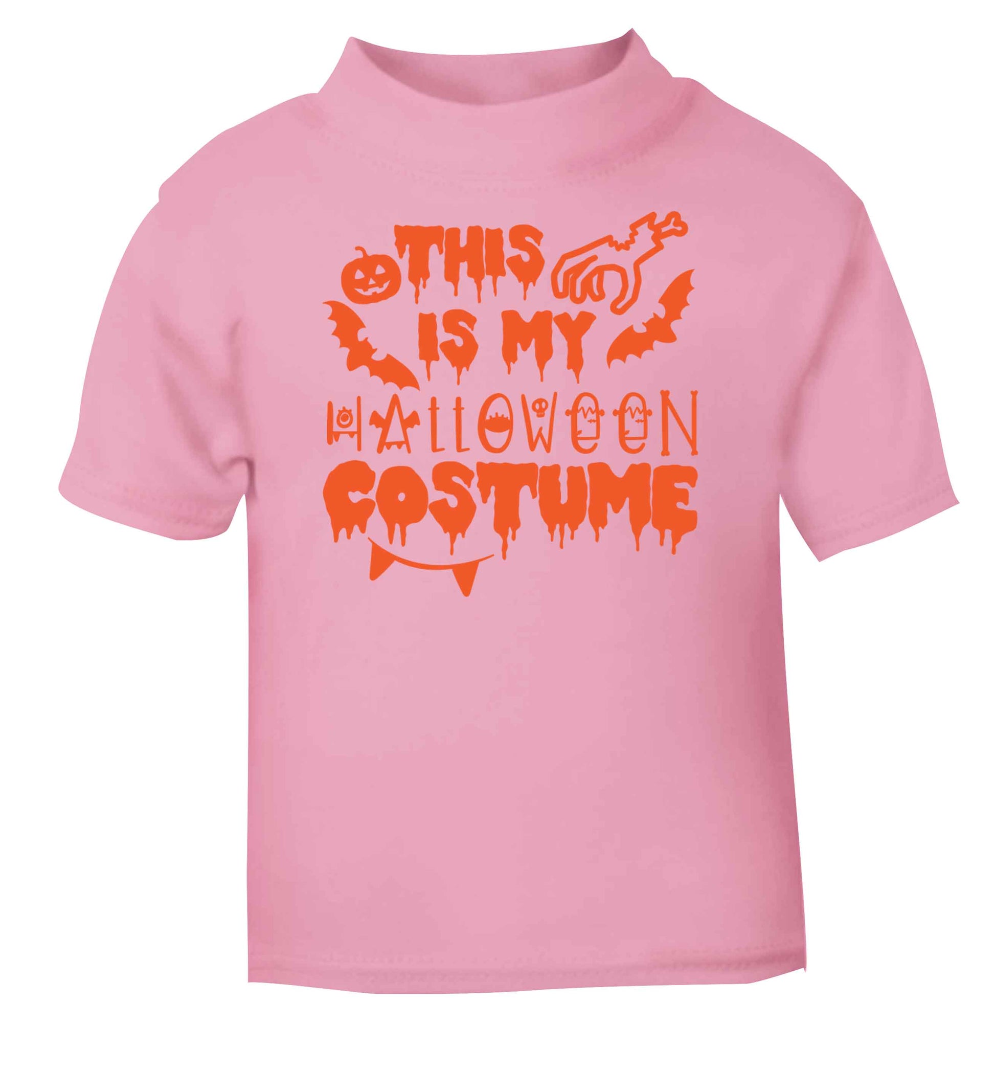 This is my halloween costume light pink baby toddler Tshirt 2 Years
