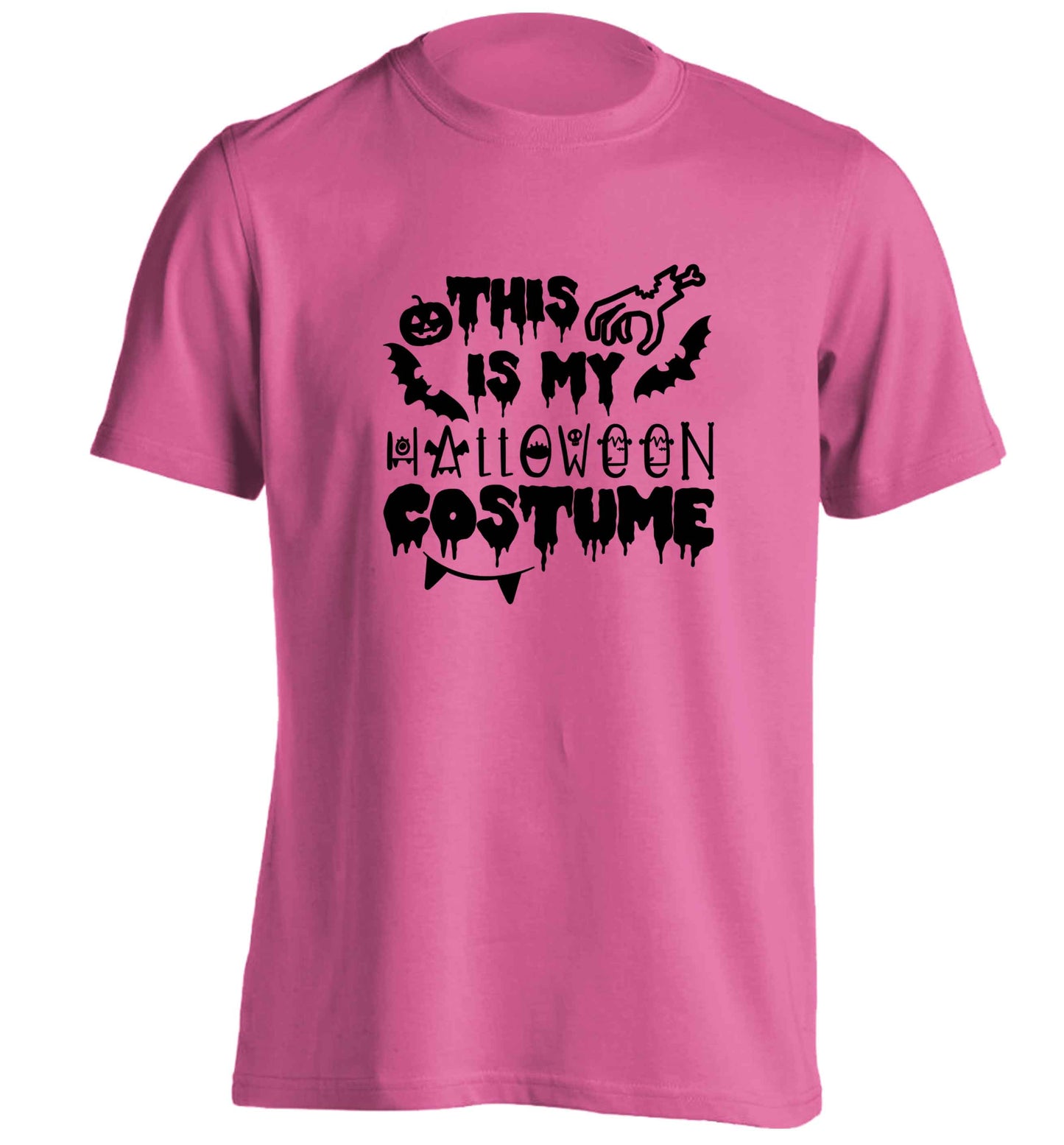 This is my halloween costume adults unisex pink Tshirt 2XL
