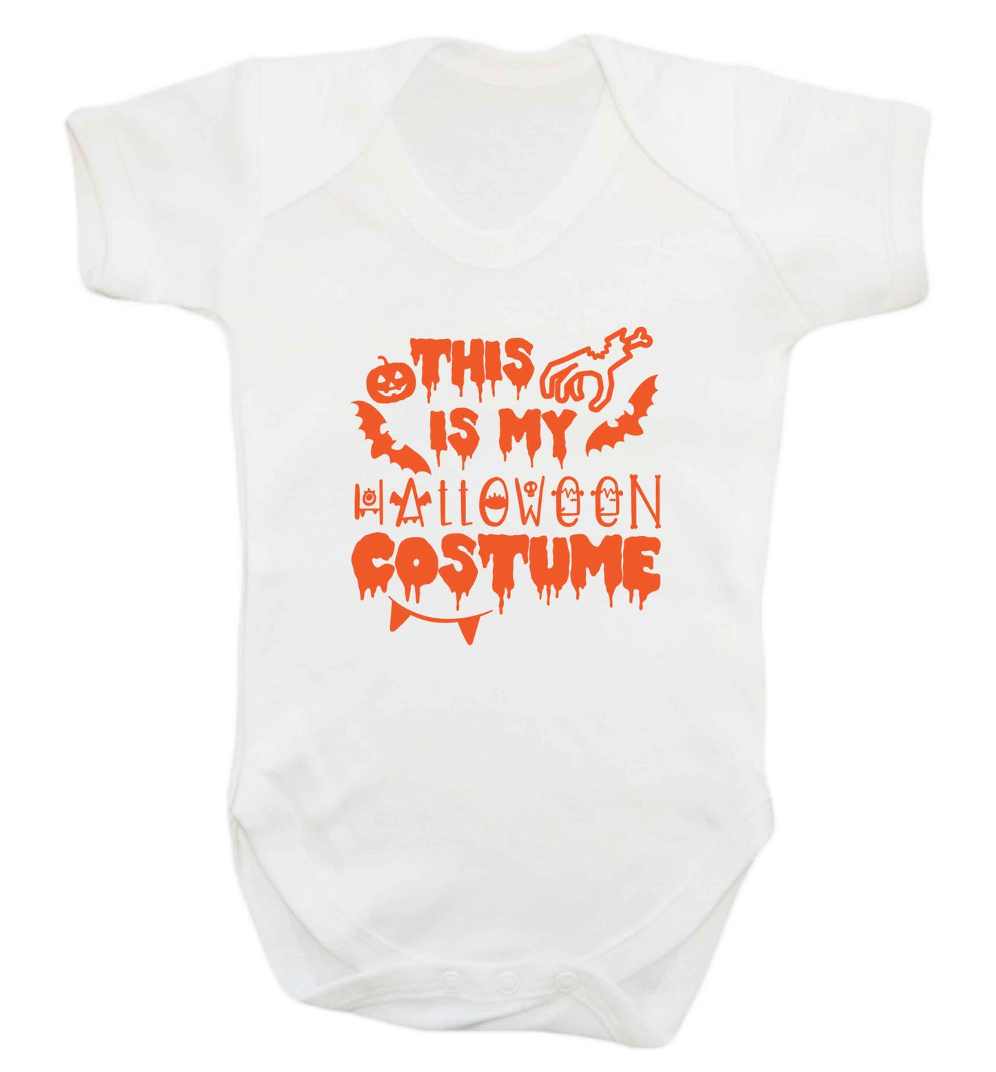 This is my halloween costume baby vest white 18-24 months