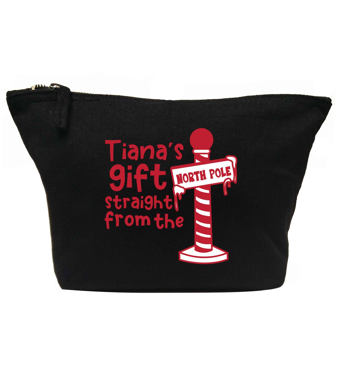 Personalised gift straight from the North Pole | Makeup / wash bag