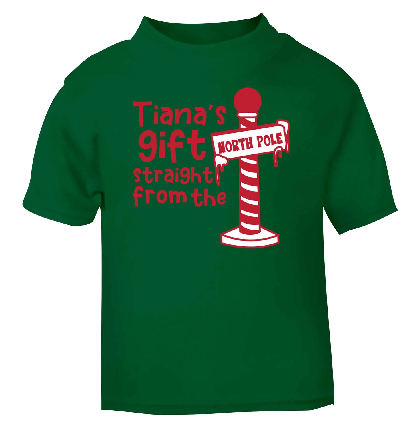 Merry Christmas green baby toddler Tshirt 2 Years