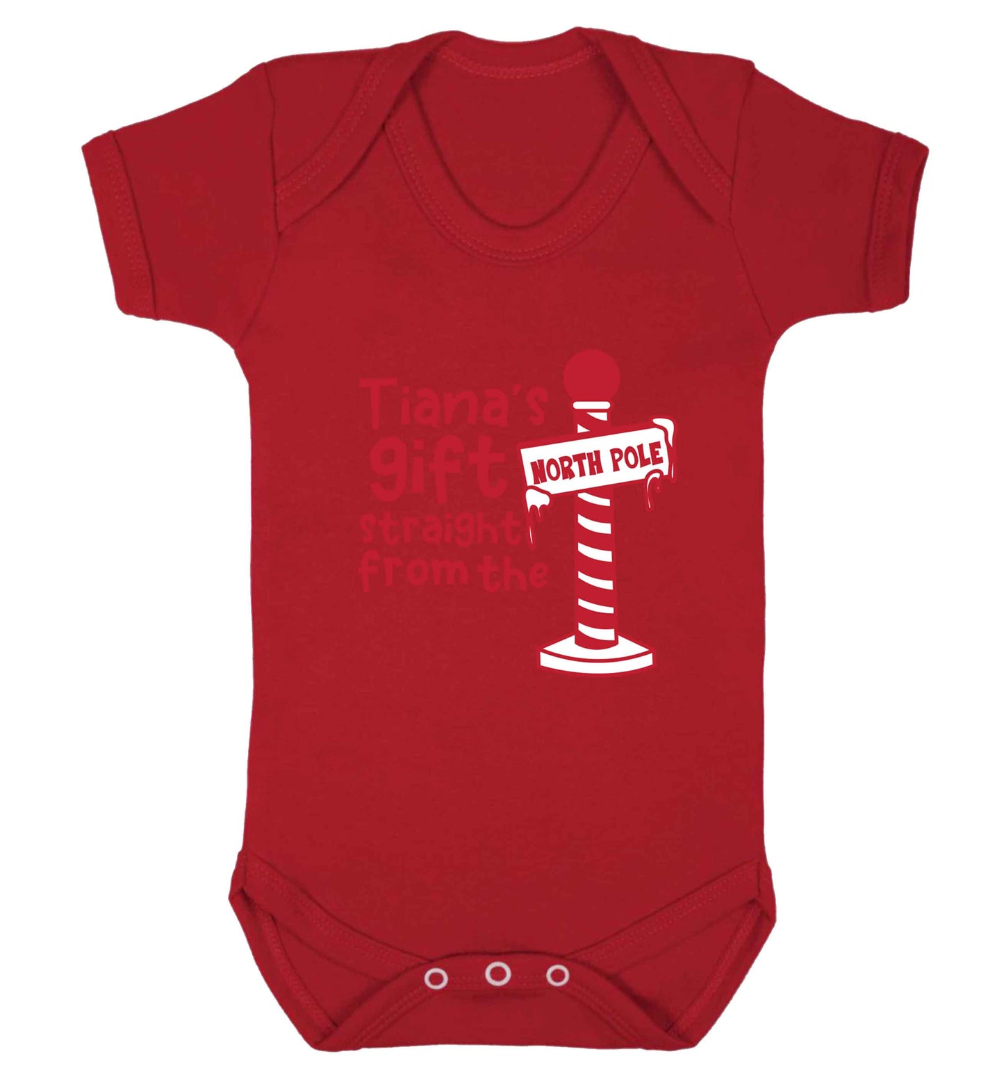 Merry Christmas baby vest red 18-24 months
