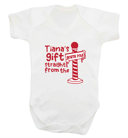 Merry Christmas baby vest white 18-24 months