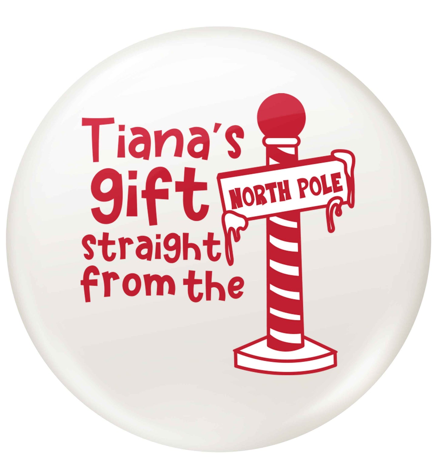 Merry Christmas small 25mm Pin badge