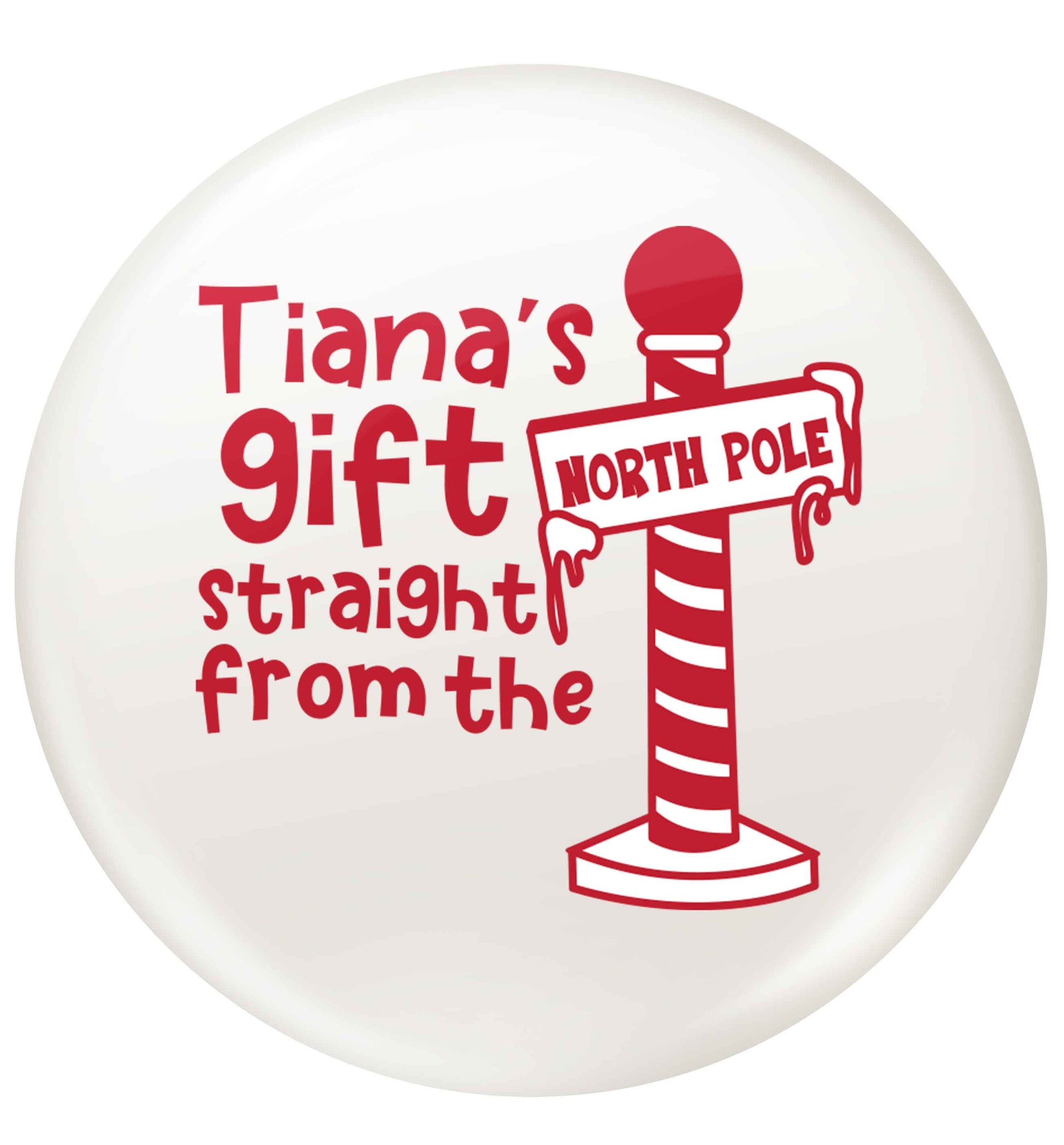 Merry Christmas small 25mm Pin badge