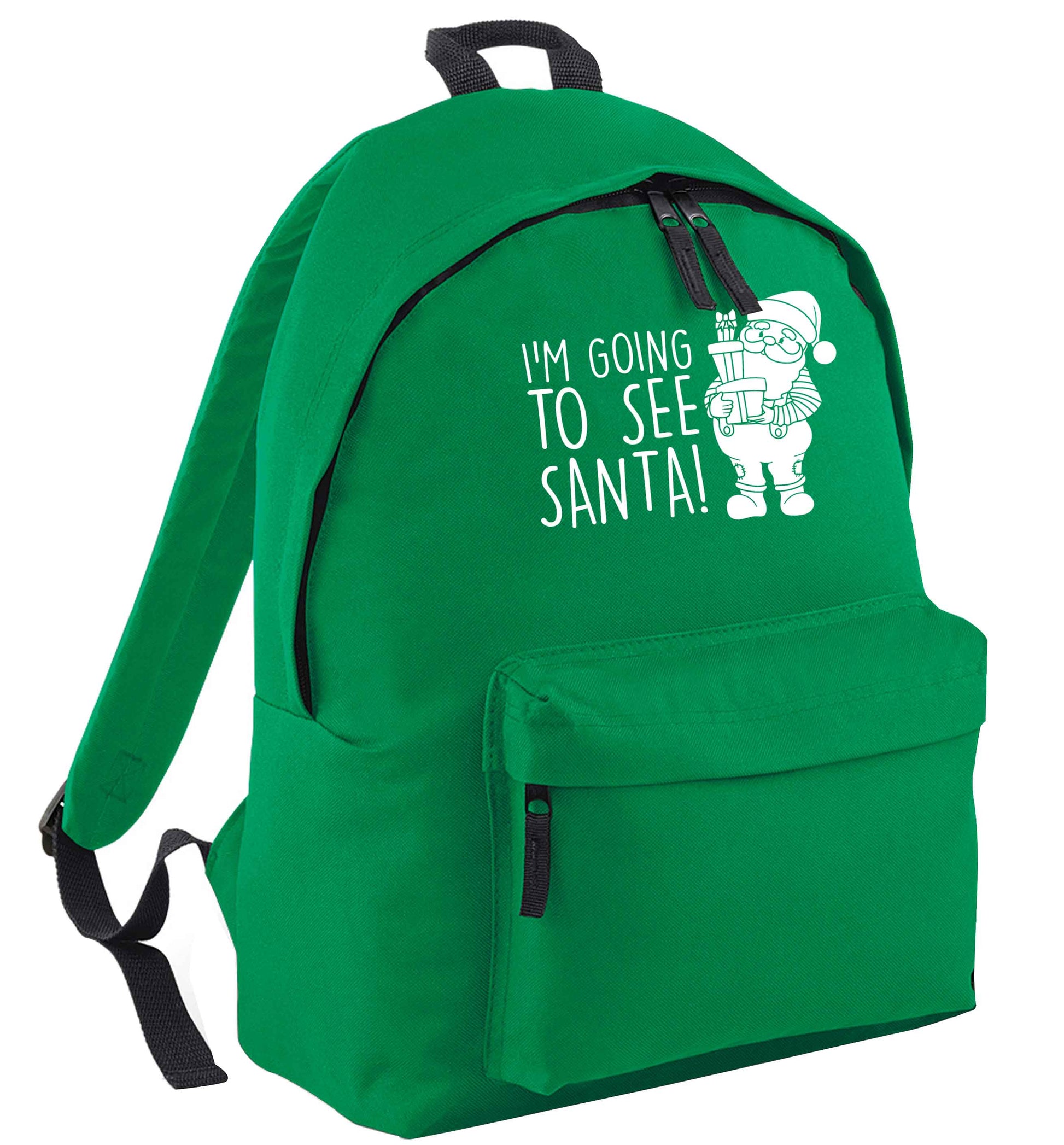 Merry Christmas green adults backpack