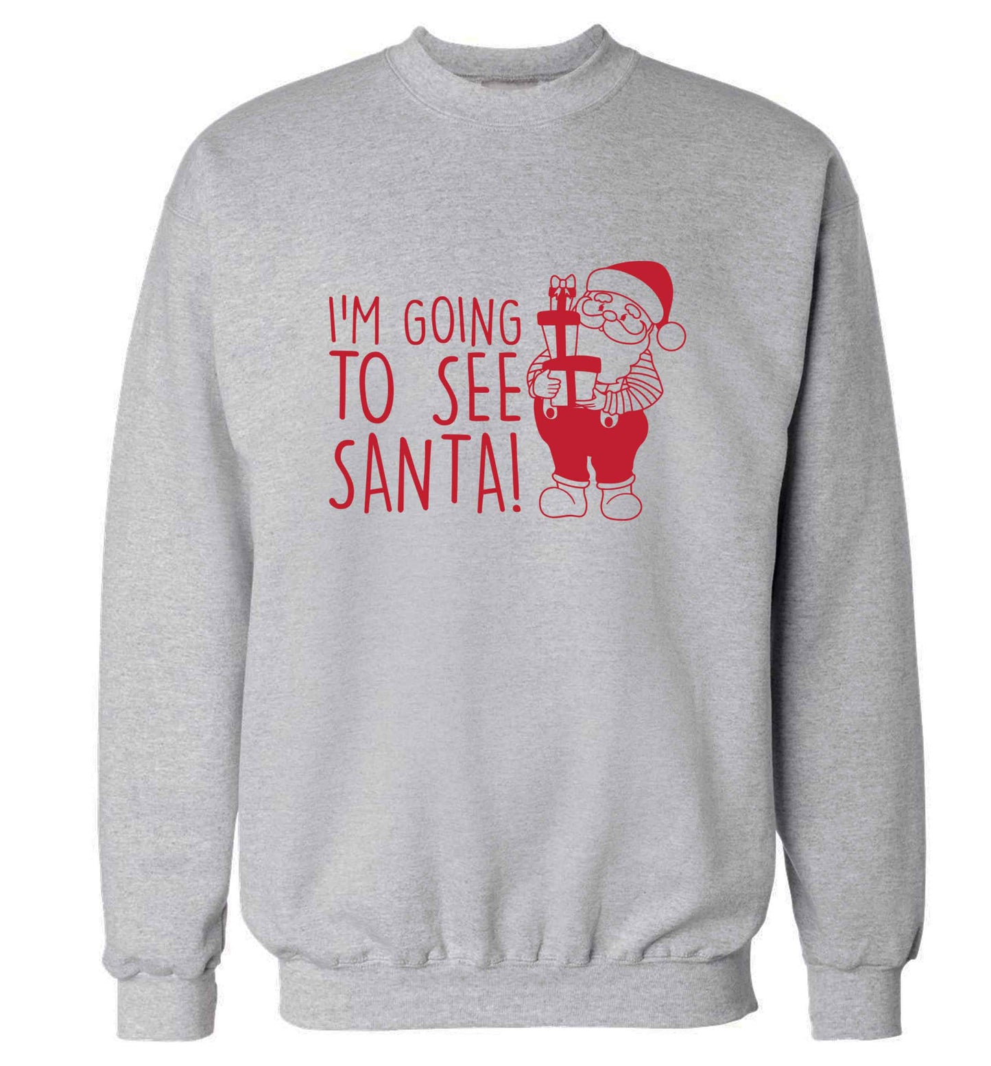 Merry Christmas adult's unisex grey sweater 2XL