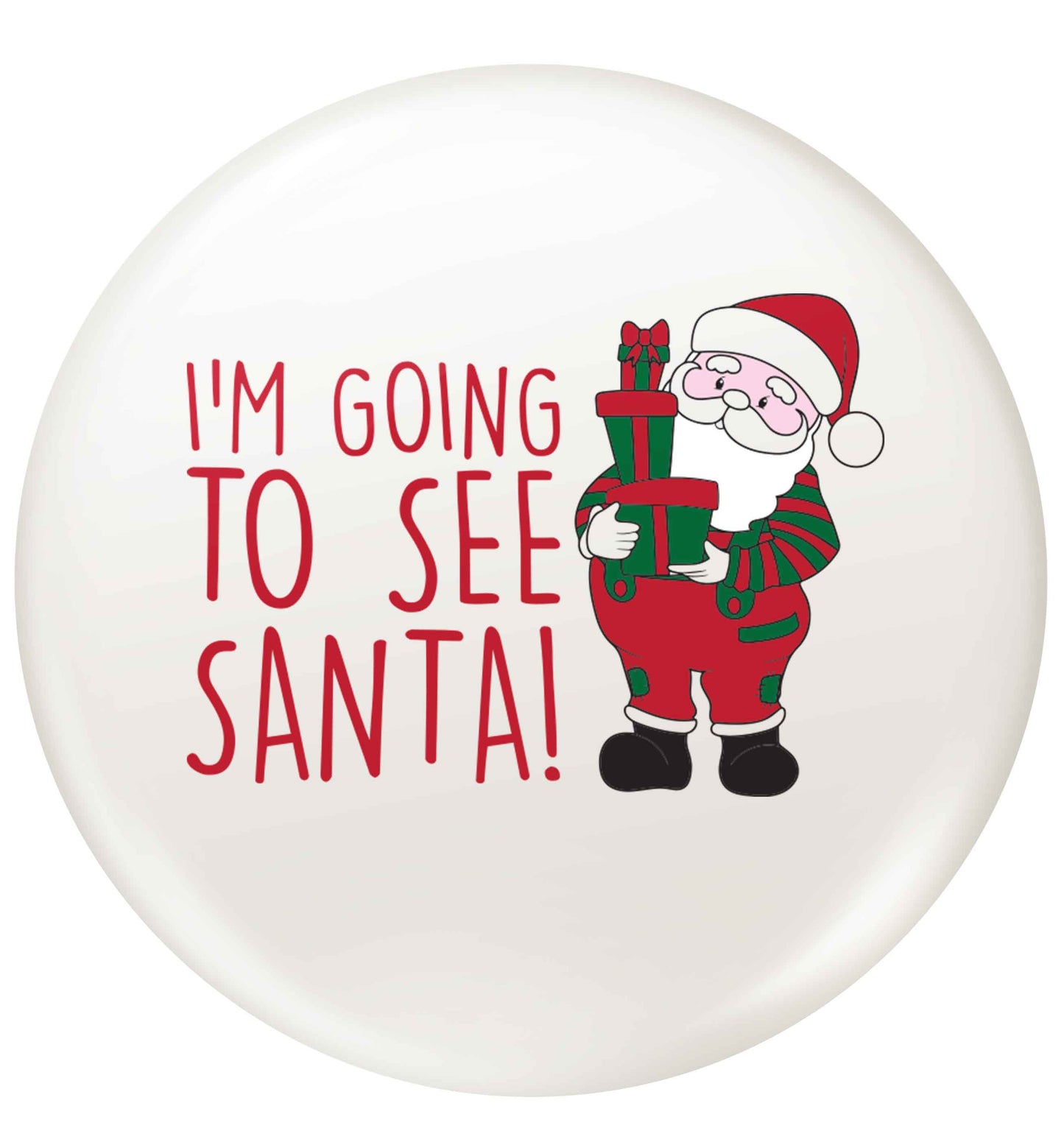 Merry Christmas small 25mm Pin badge