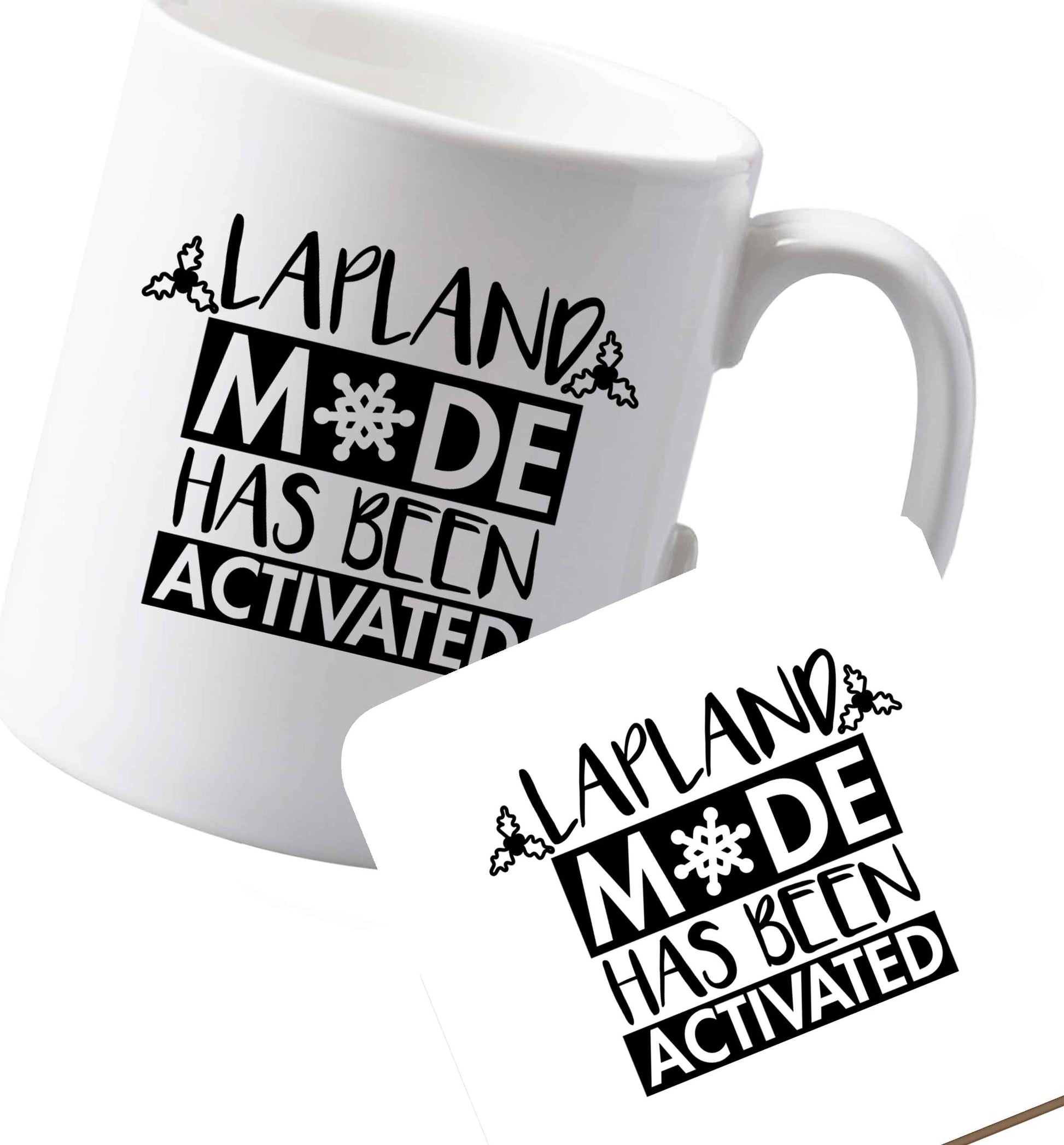 10 oz Ceramic mug and coaster Favourite Type Pan Pancake both sides