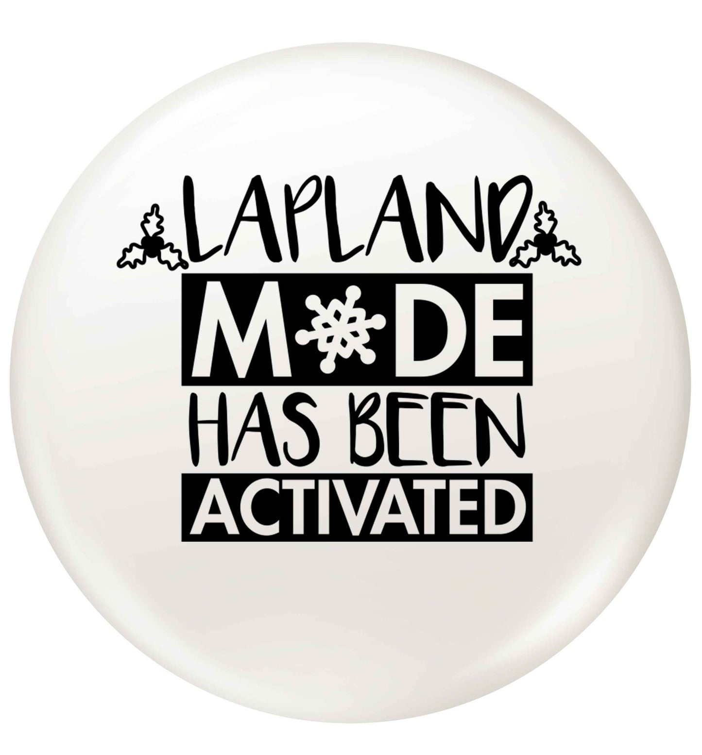 Merry Christmas small 25mm Pin badge