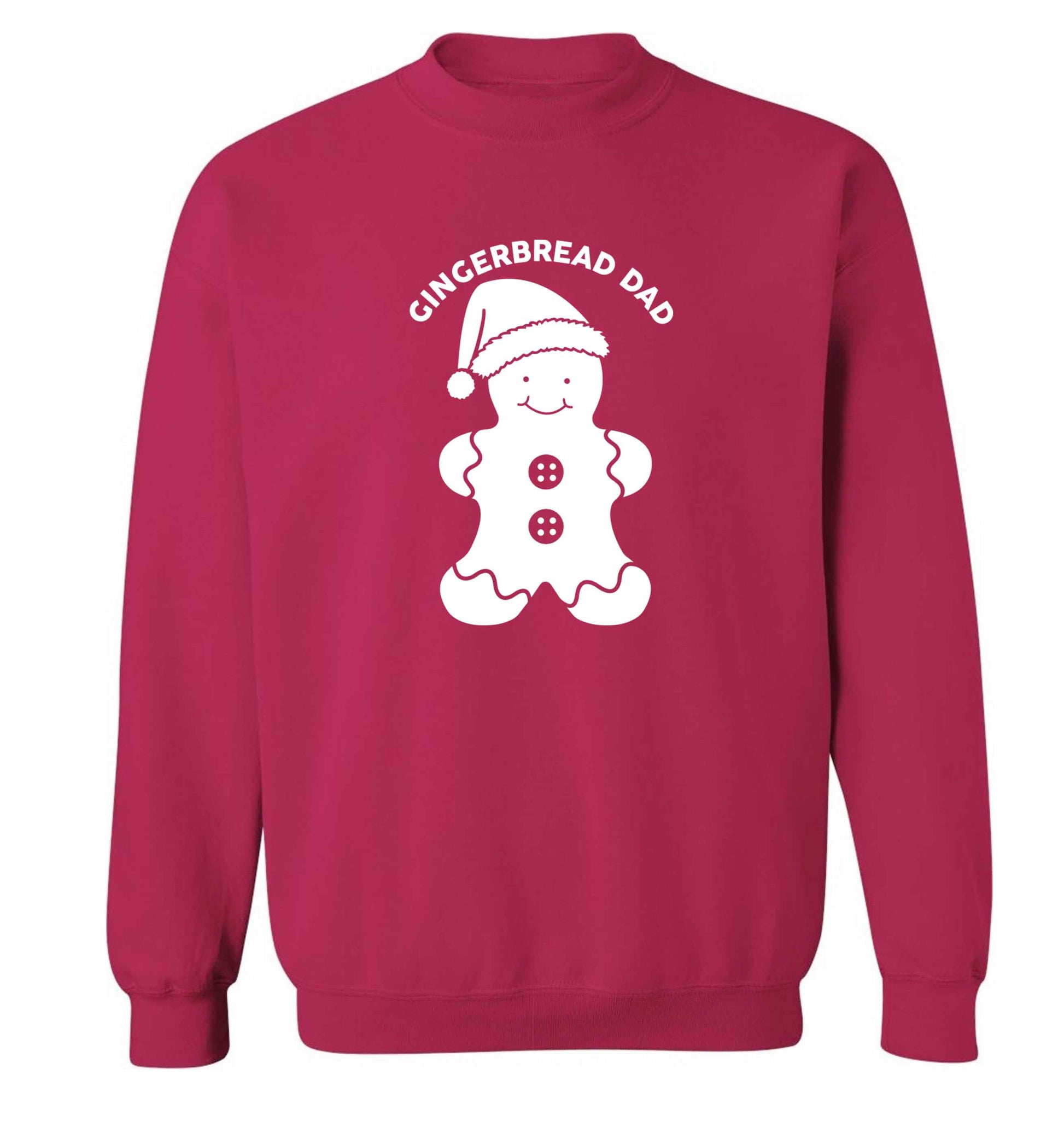 Merry Christmas adult's unisex pink sweater 2XL