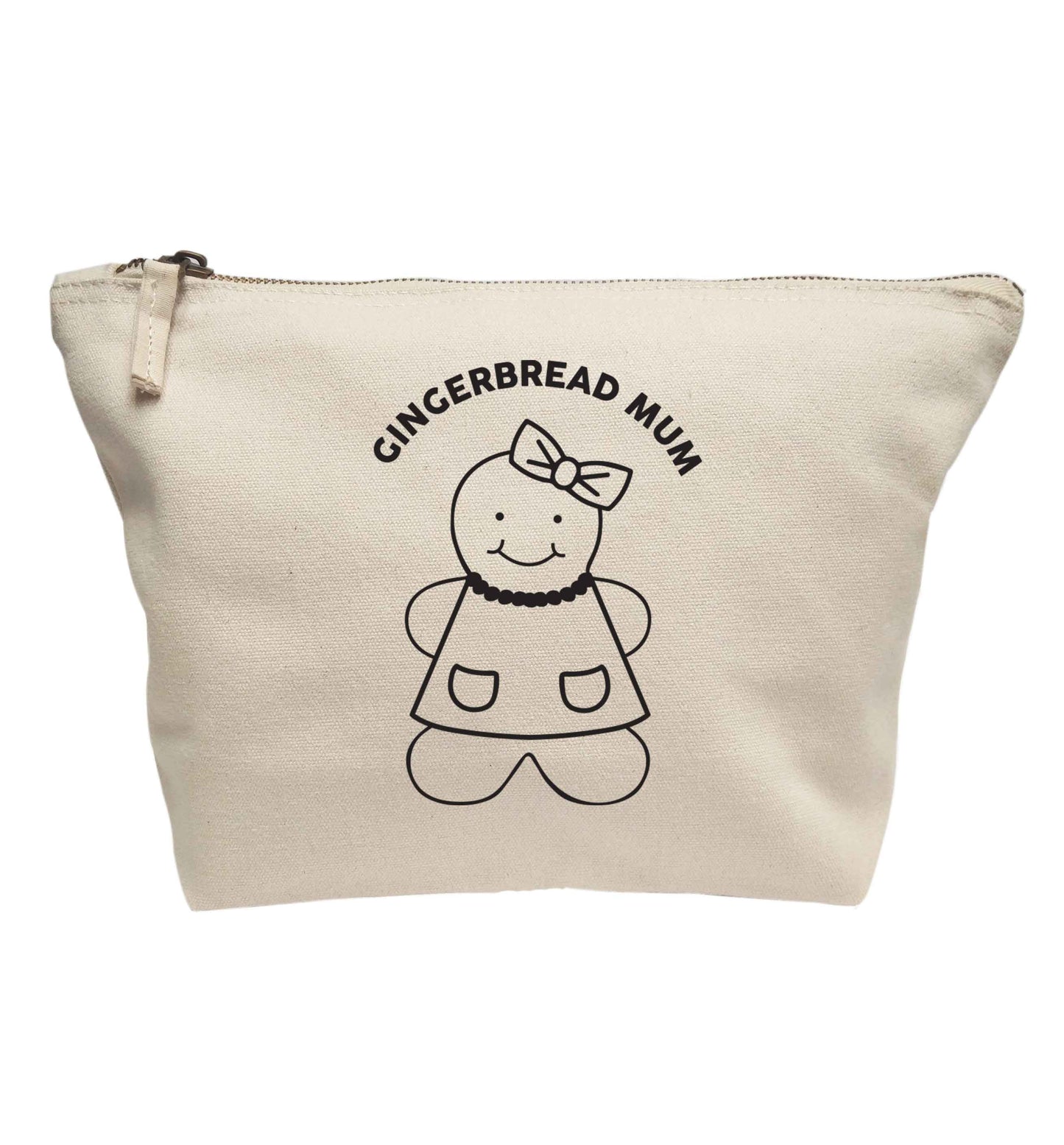 Gingerbread mum | Makeup / wash bag