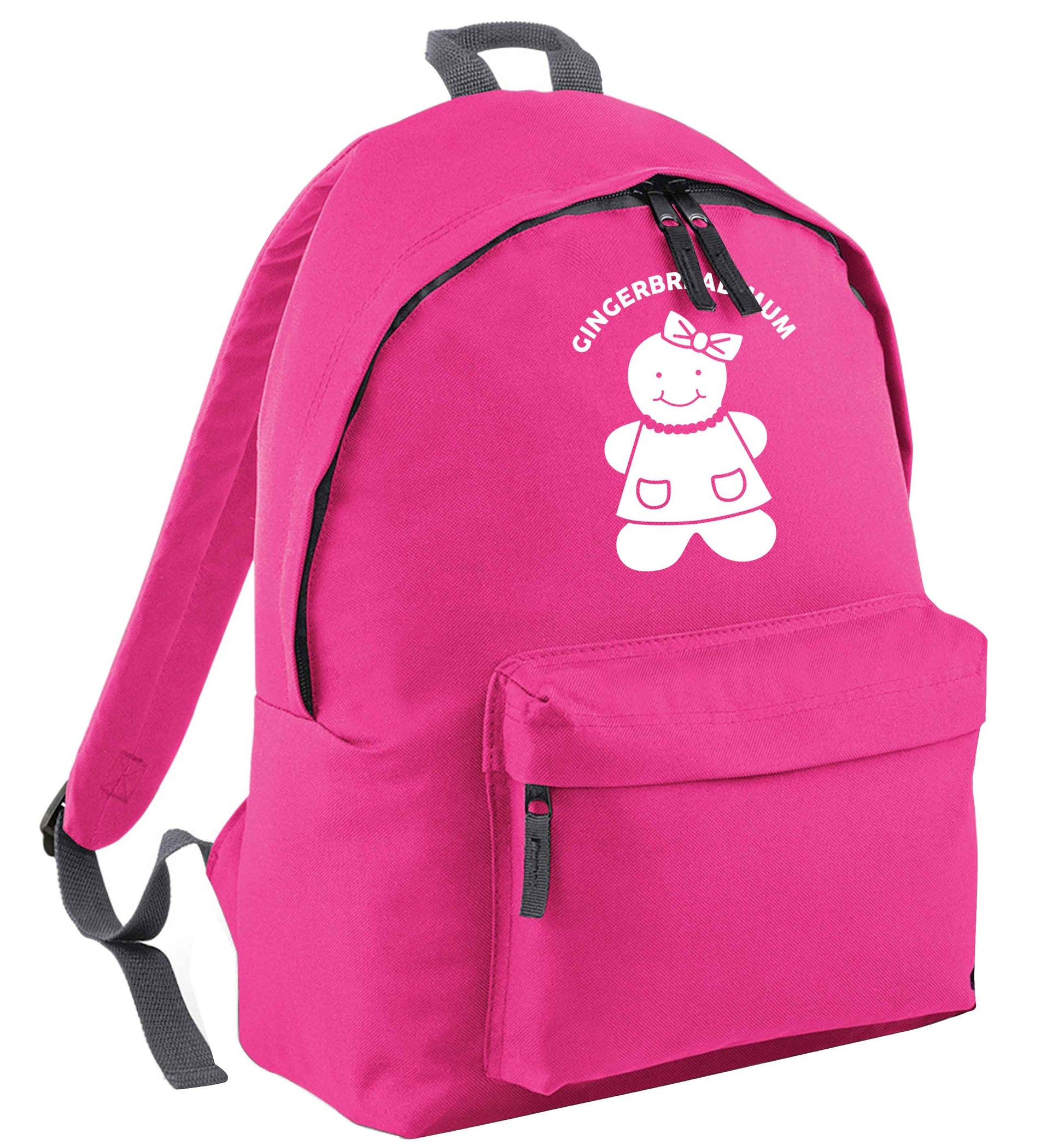 Merry Christmas pink adults backpack