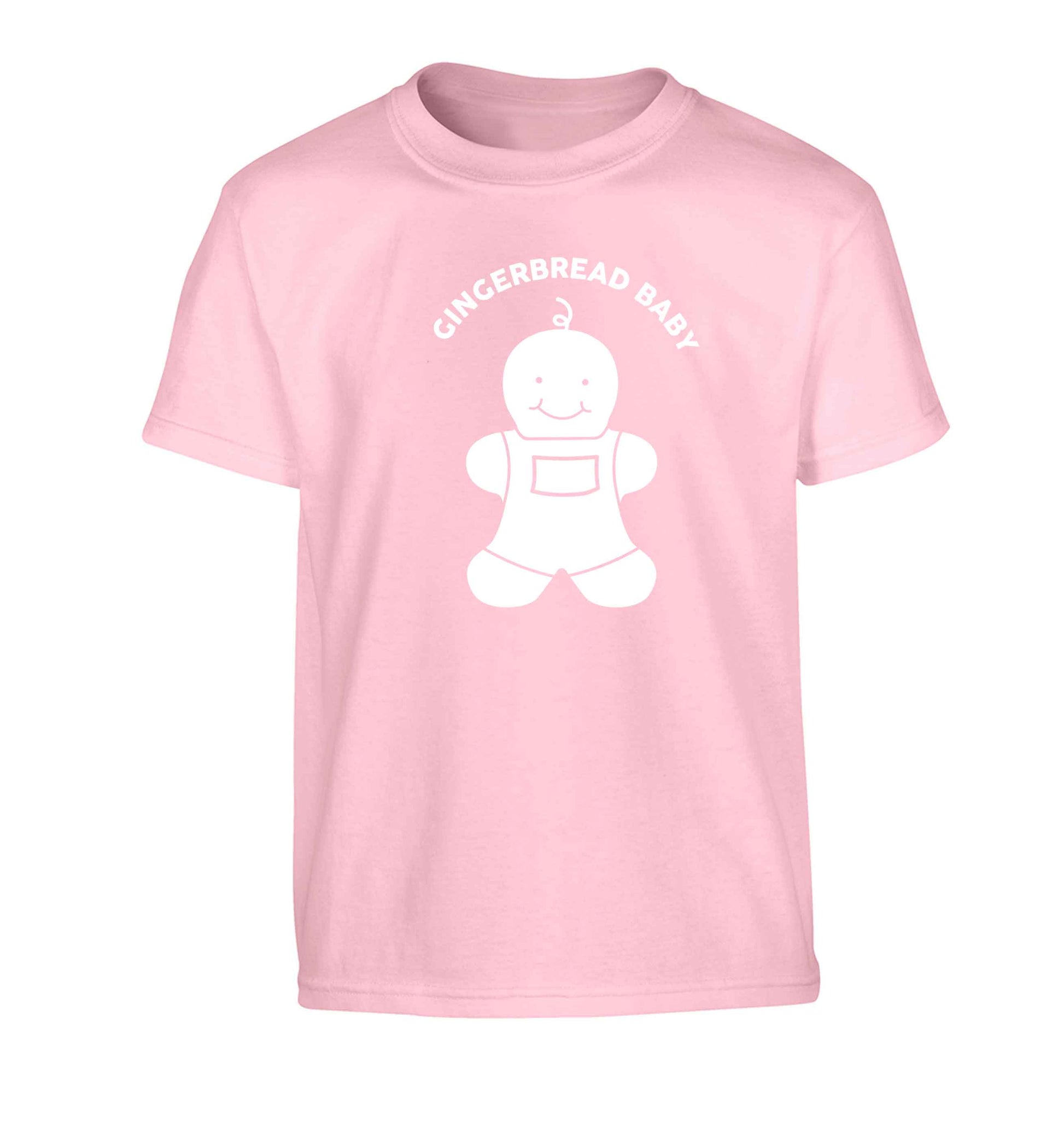 Gingerbread baby Children's light pink Tshirt 12-13 Years