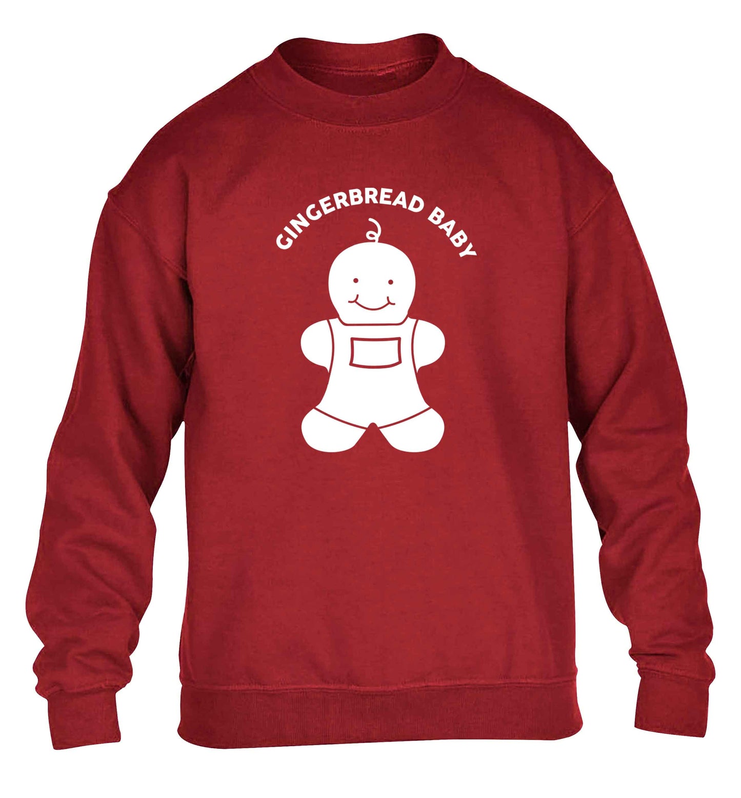 Gingerbread baby children's grey sweater 12-13 Years