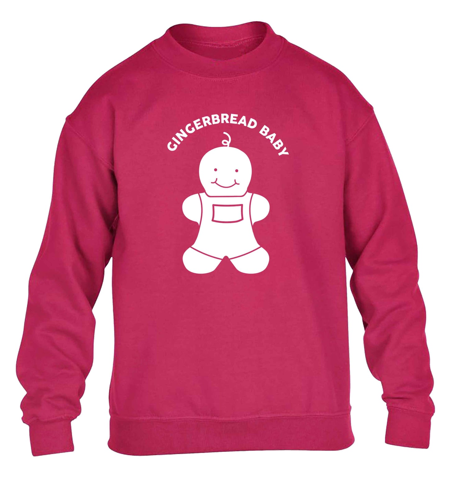 Gingerbread baby children's pink sweater 12-13 Years