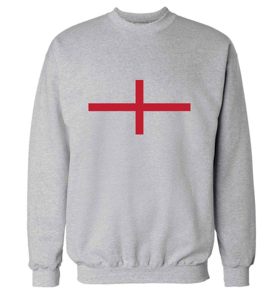 England Flag adult's unisex grey sweater 2XL