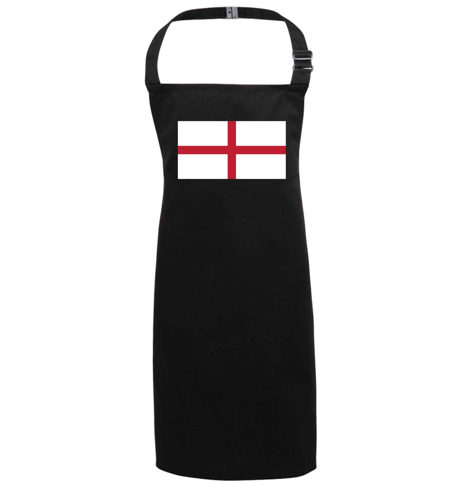 England Flag black apron 7-10 years