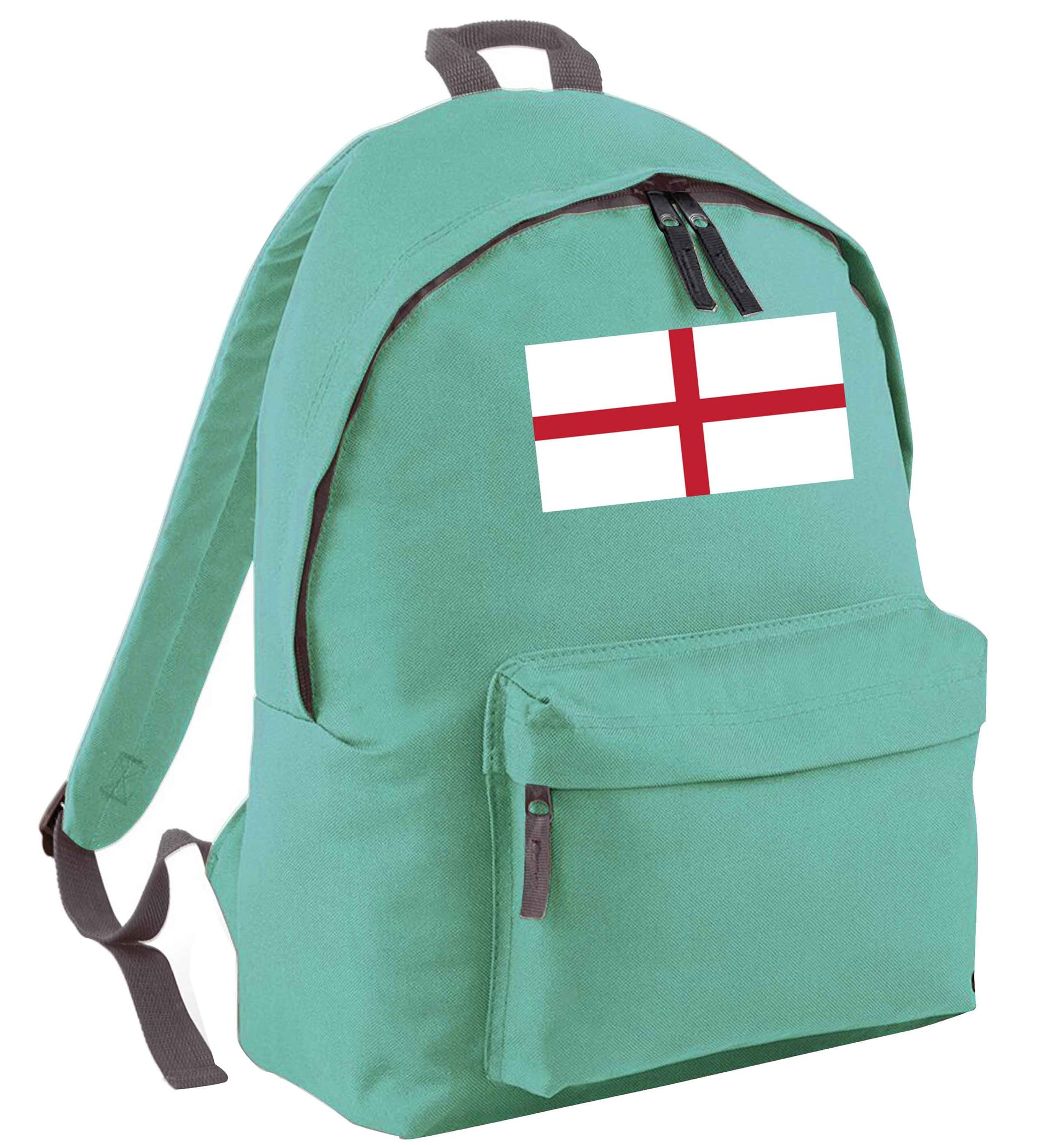 England Flag mint adults backpack