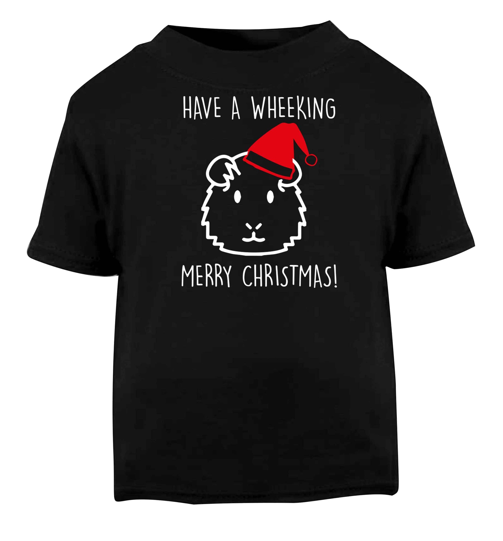Have a wheeking merry Christmas Black baby toddler Tshirt 2 years