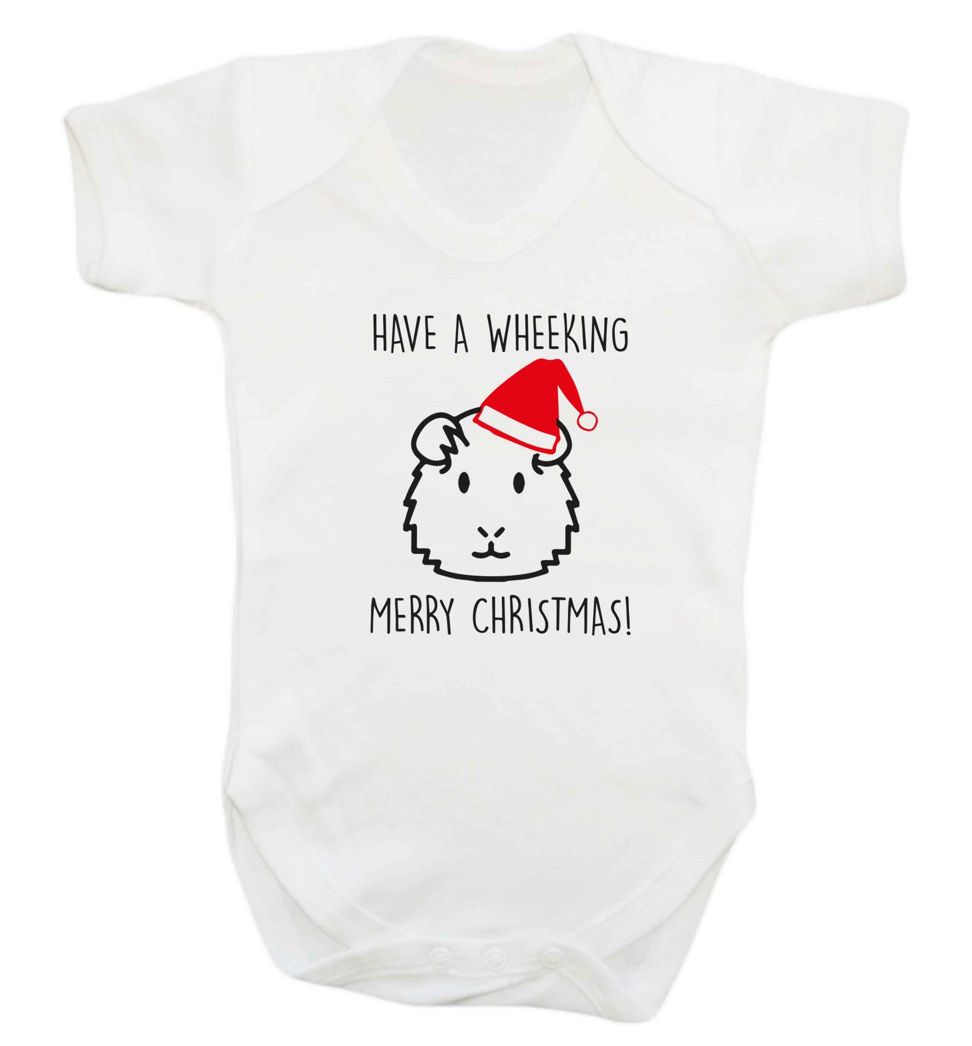 Have a wheeking merry Christmas baby vest white 18-24 months