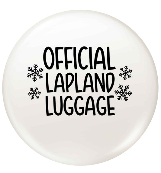 Official Lapland luggage small 25mm Pin badge