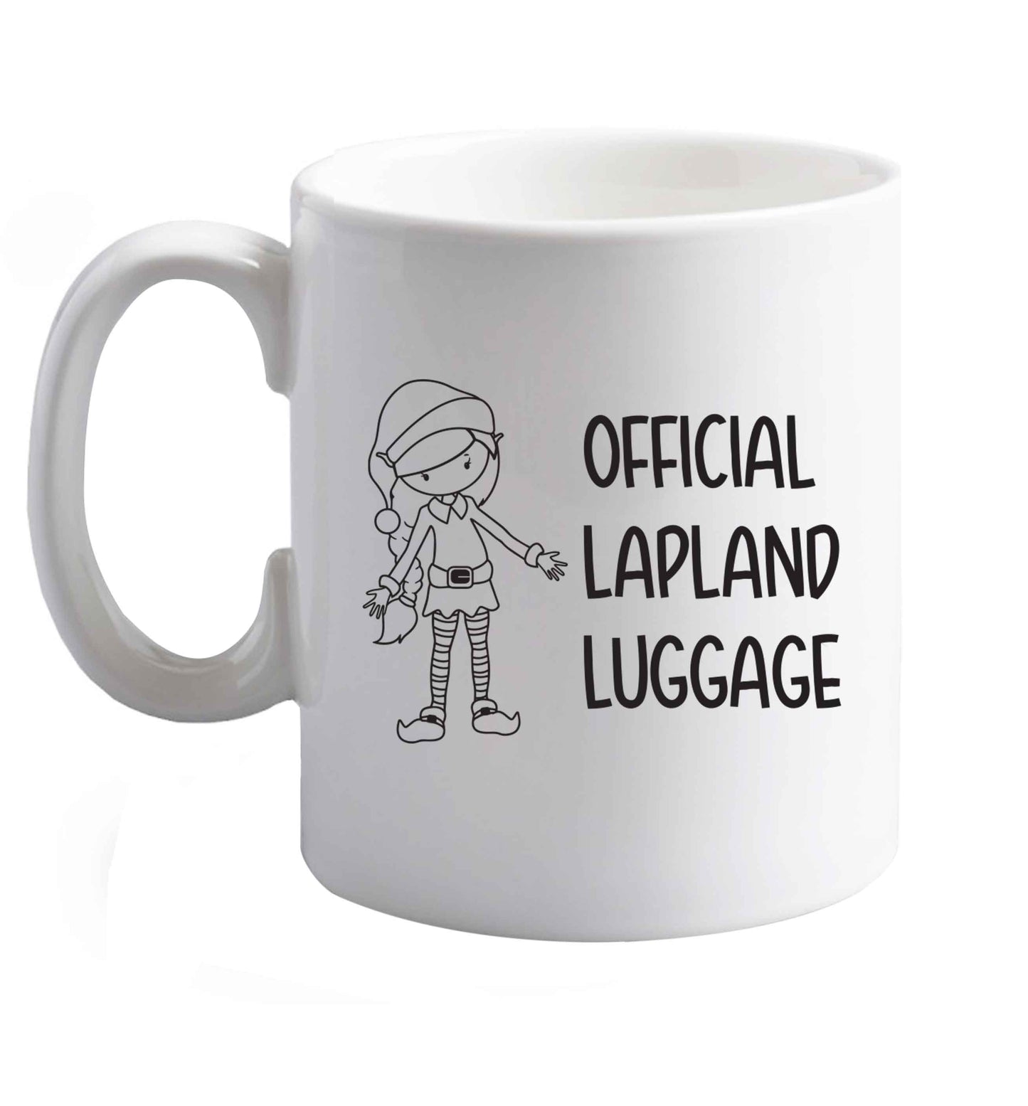 10 oz Favourite Type Pan Pancake ceramic mug right handed