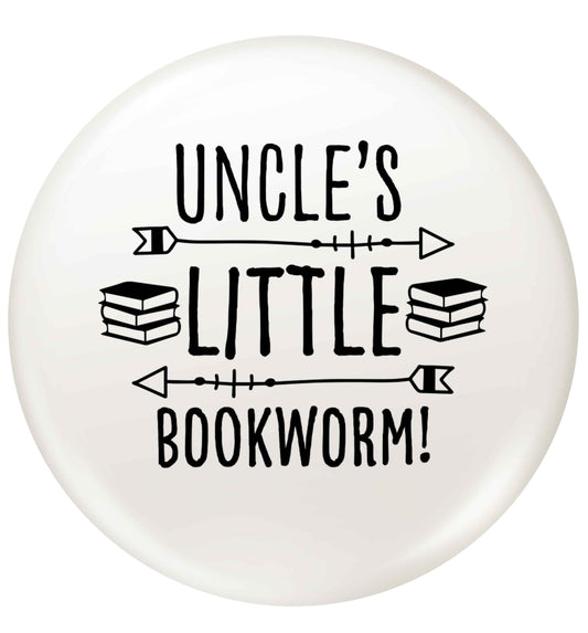 Uncle's little bookworm small 25mm Pin badge