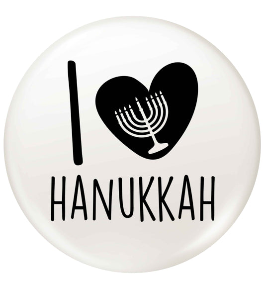 I love hanukkah small 25mm Pin badge