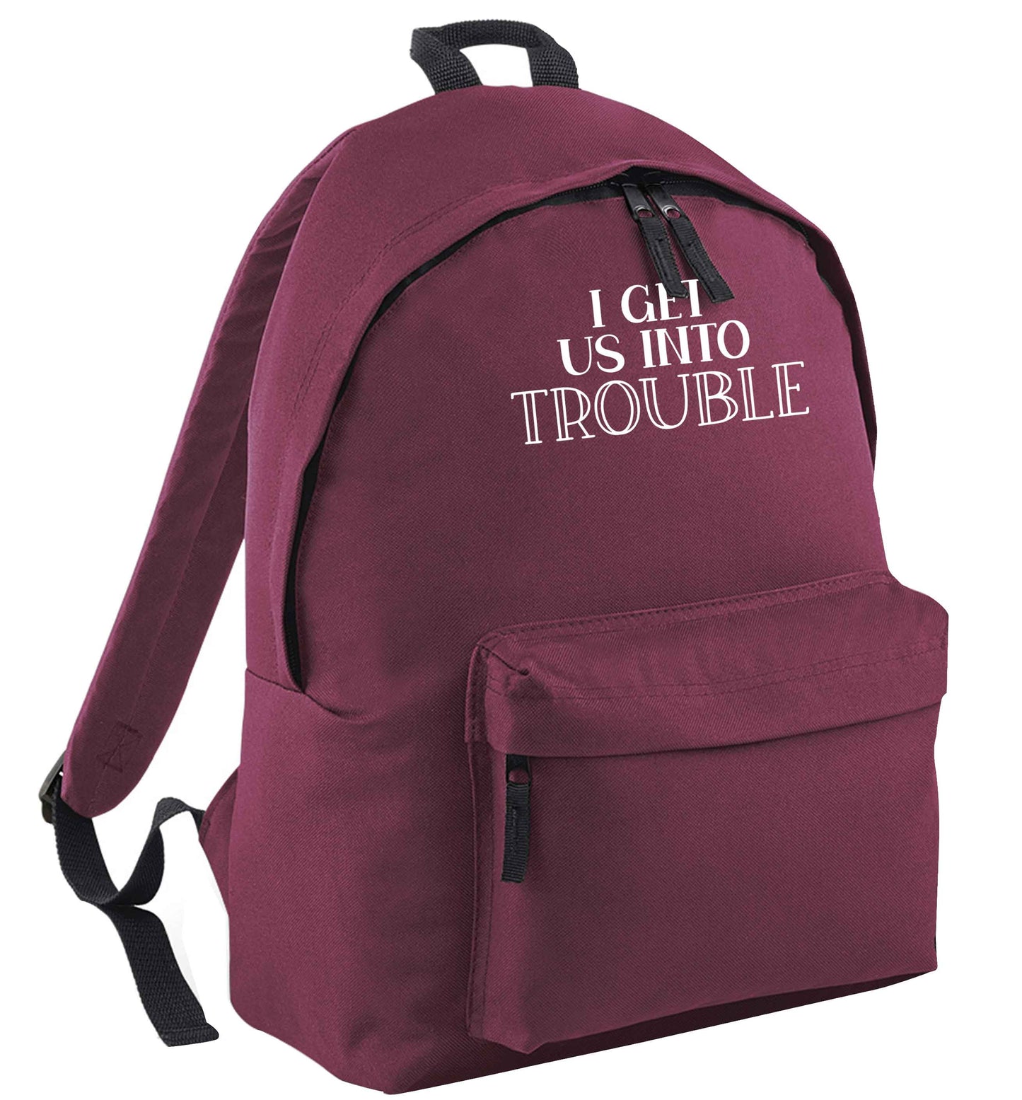 I get us into trouble | Children's backpack