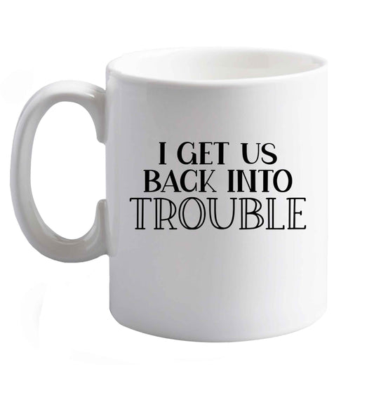 10 oz Favourite Type Pan Pancake ceramic mug right handed