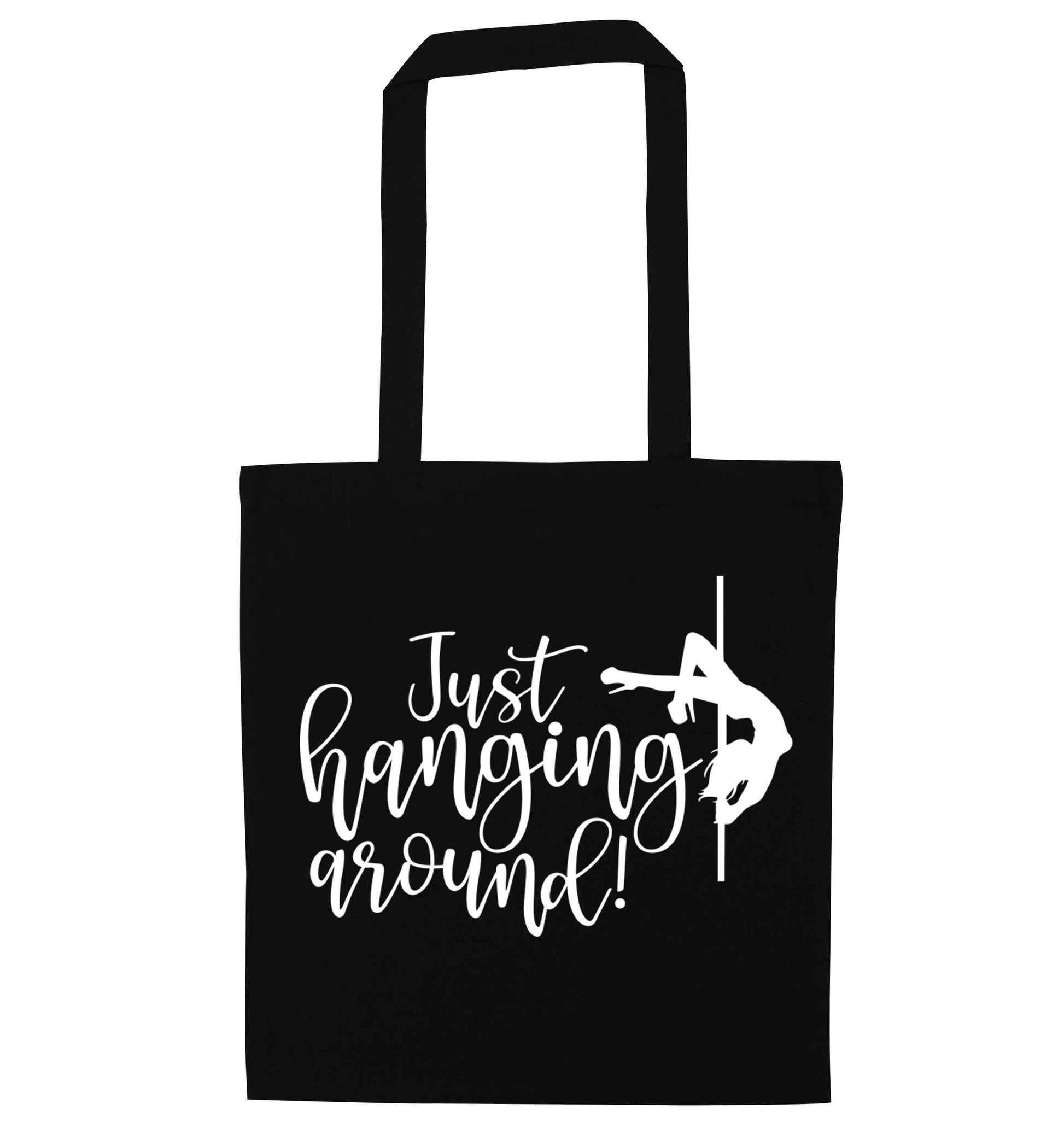 Best Things Happen Dancing black tote bag