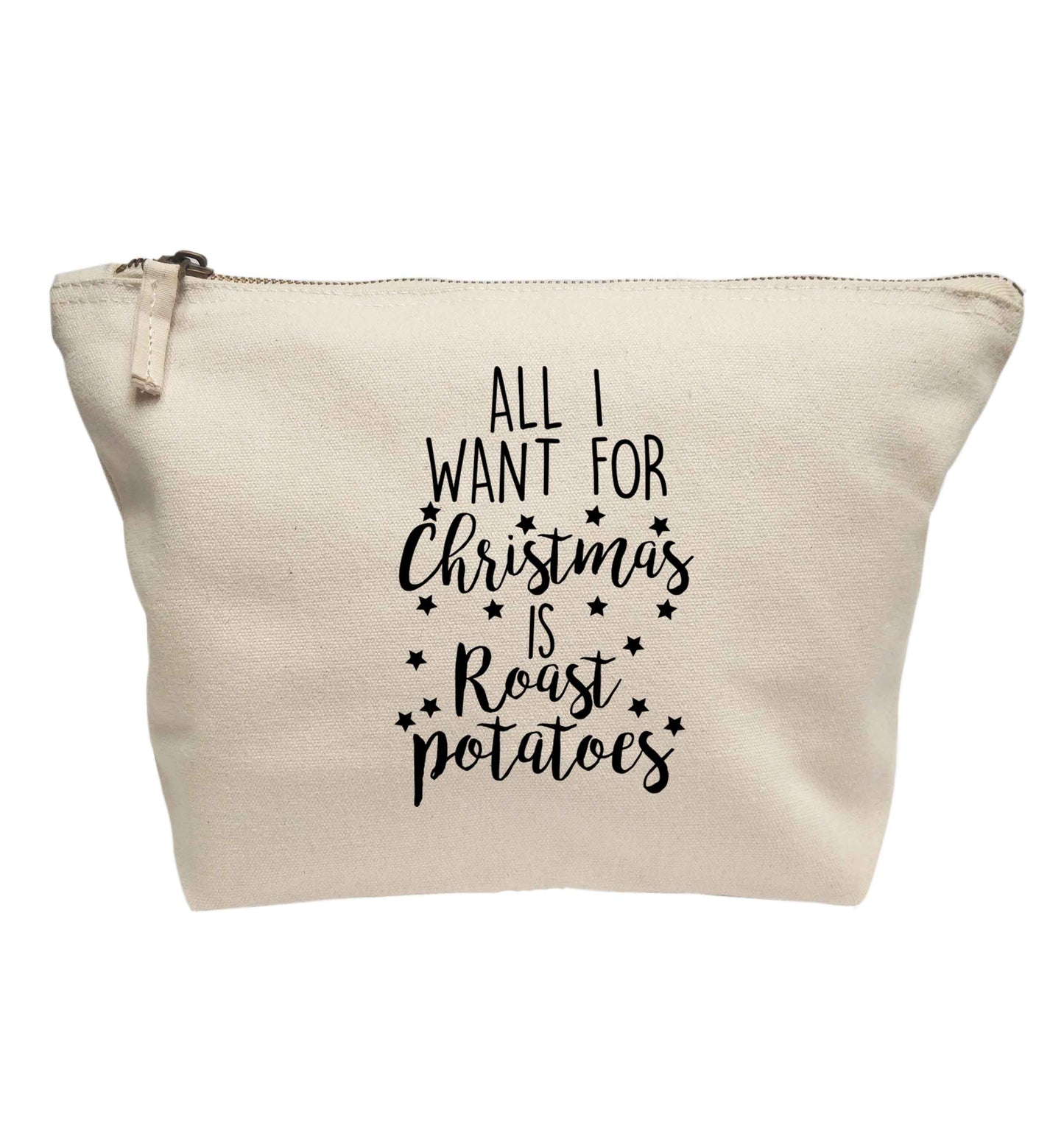 All I want for Christmas is roast potatoes | Makeup / wash bag