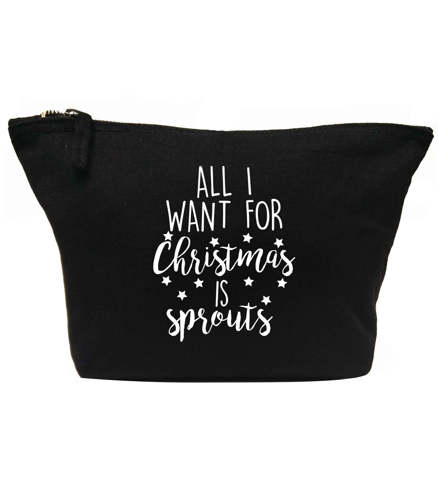All I want for Christmas is sprouts | Makeup / wash bag