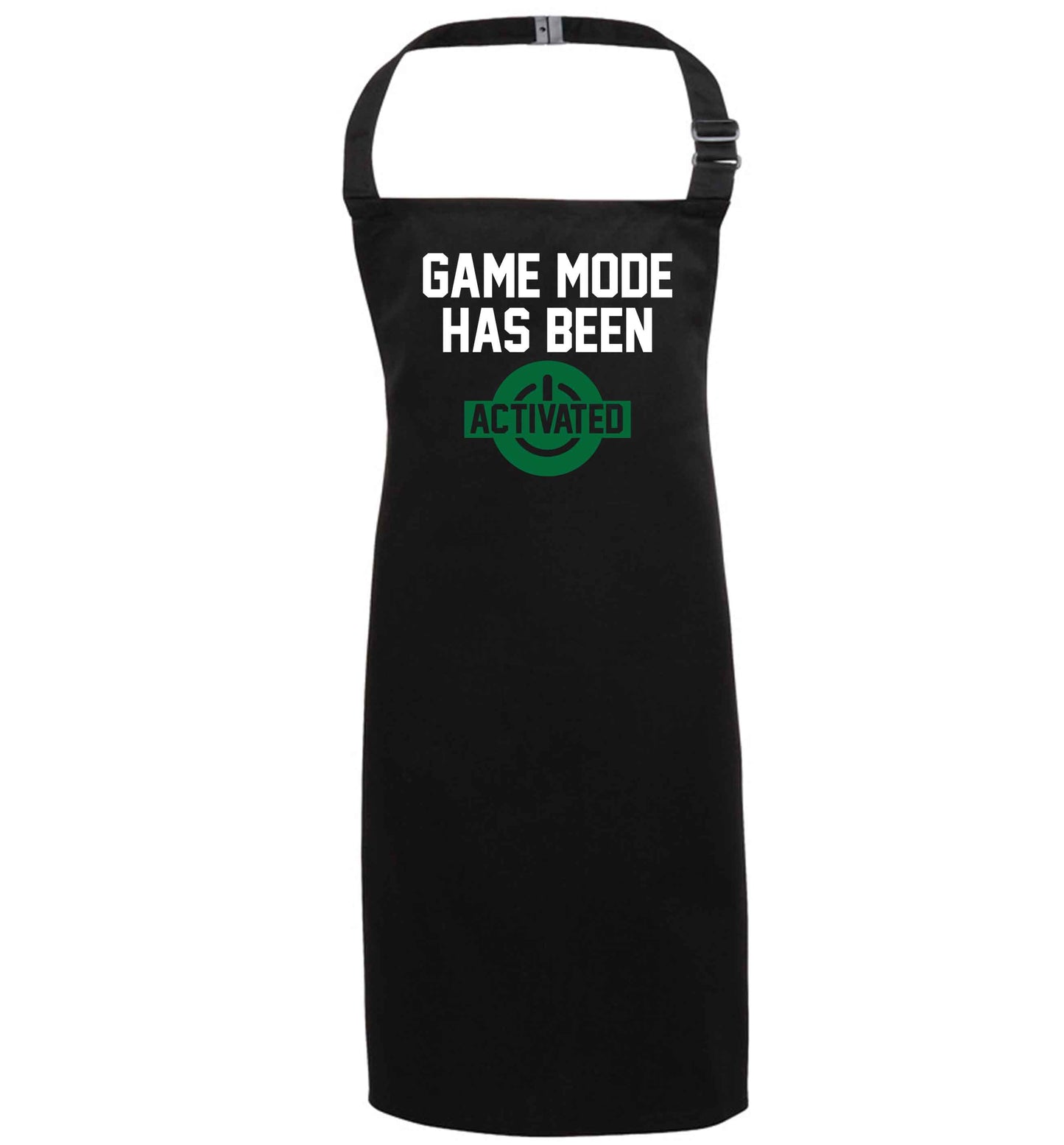 Game mode has been activated black apron 7-10 years