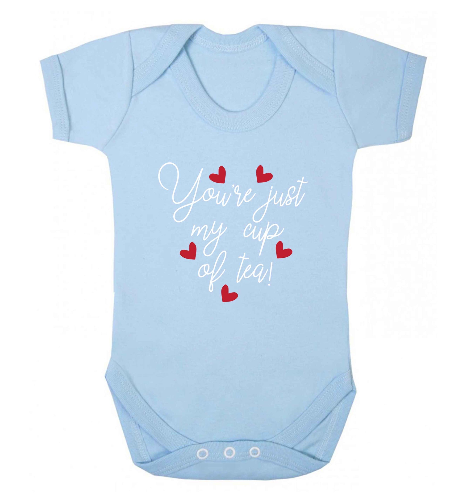 You're just my cup of tea baby vest pale blue 18-24 months