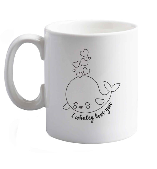 10 oz Favourite Type Pan Pancake ceramic mug right handed