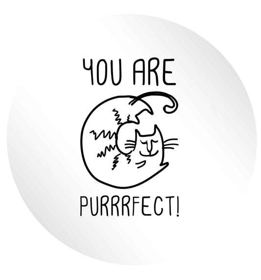 You are purrfect 24 @ 45mm matt circle stickers