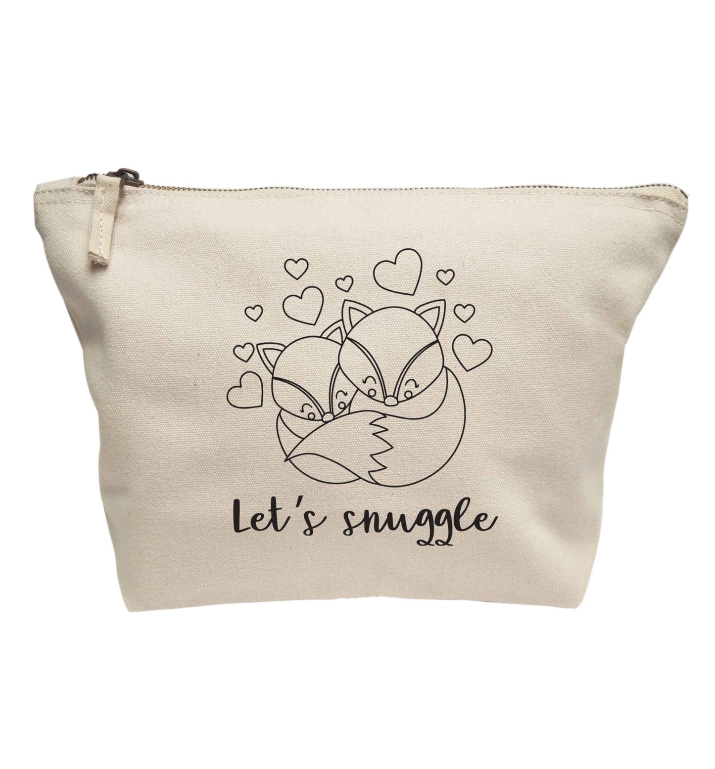 Let's snuggle | Makeup / wash bag