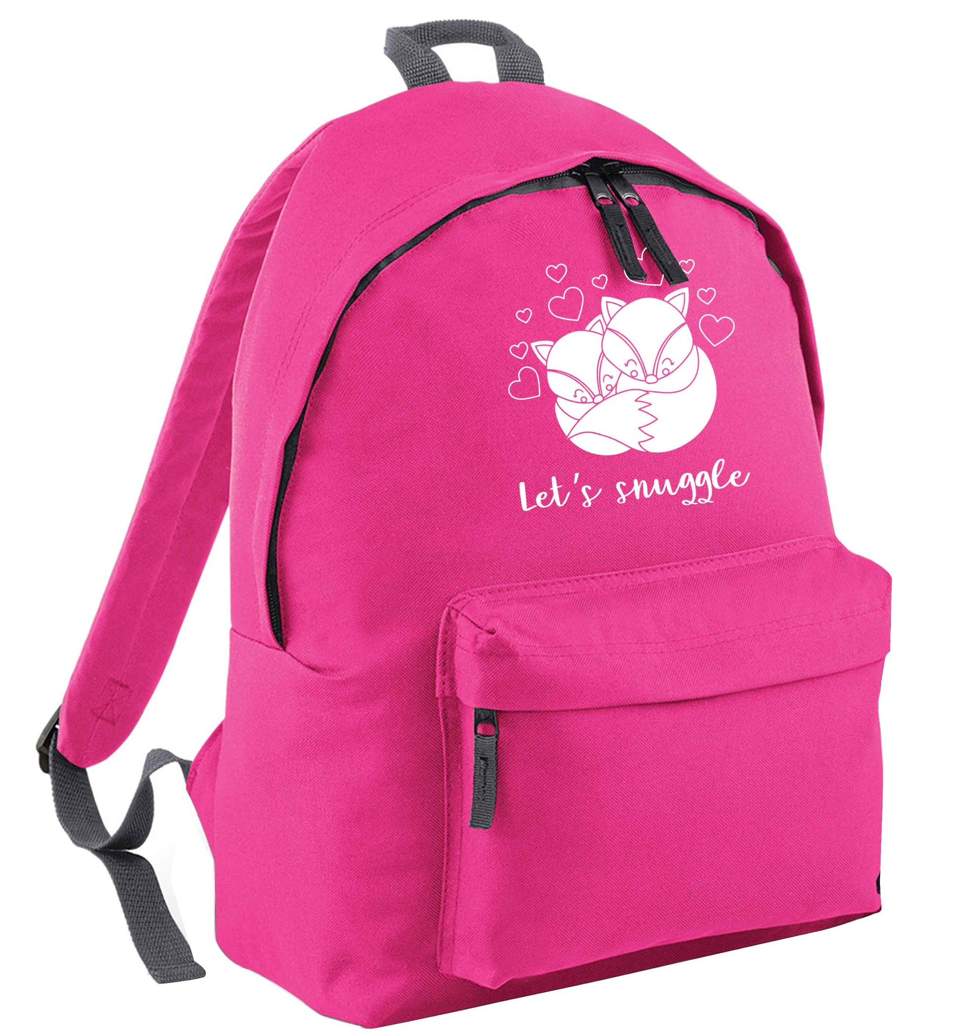 Let's snuggle pink adults backpack