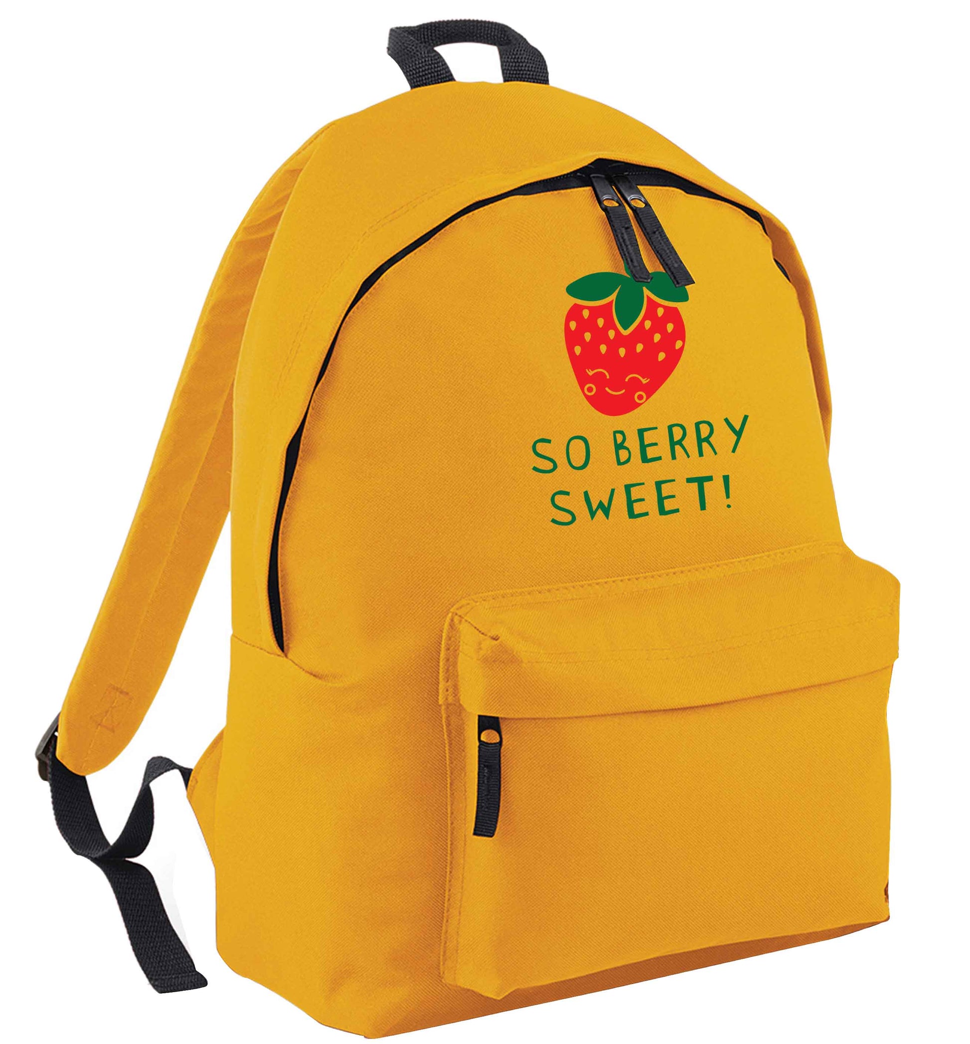 So berry sweet mustard adults backpack