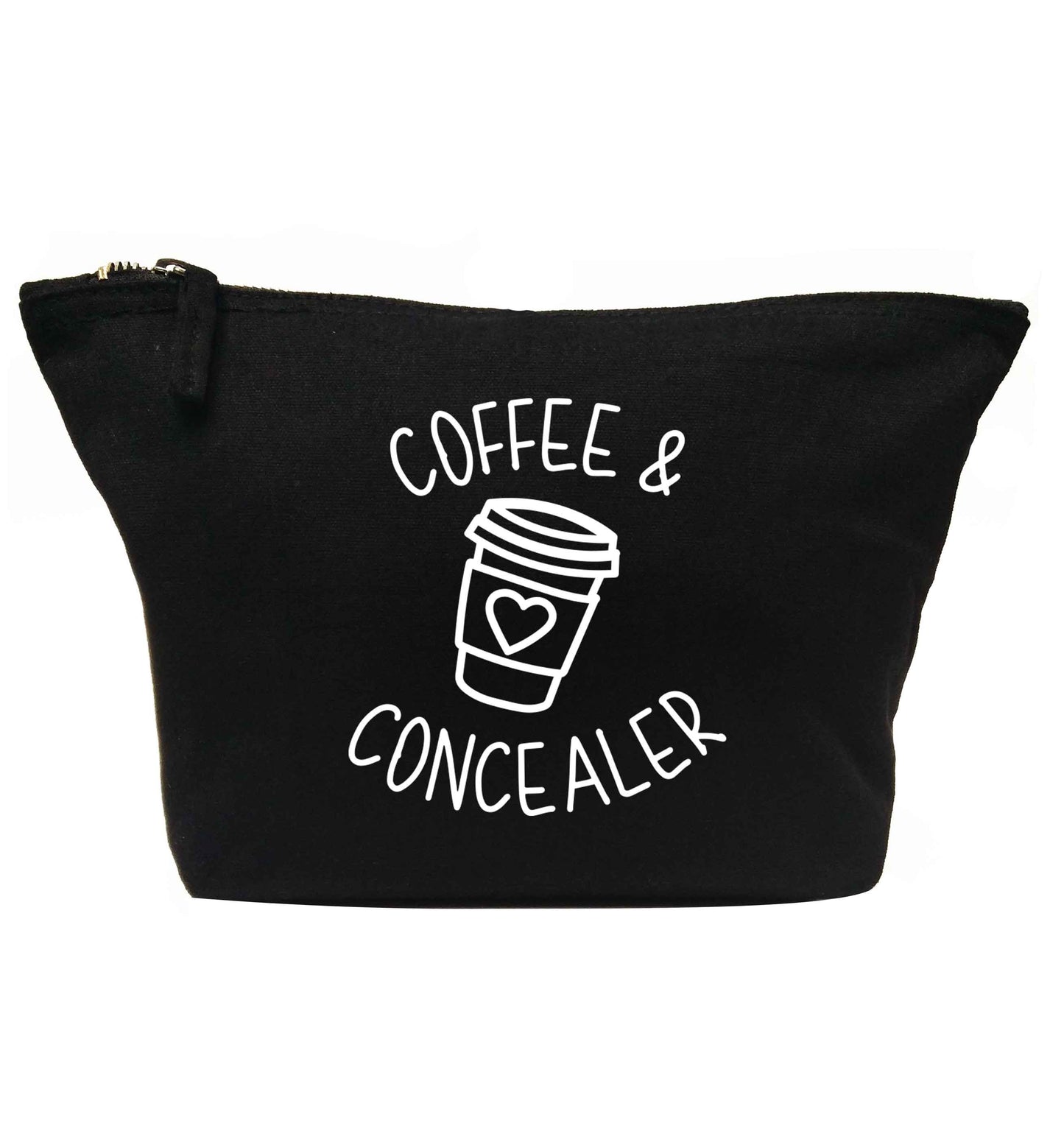 Coffee and concealer | Makeup / wash bag