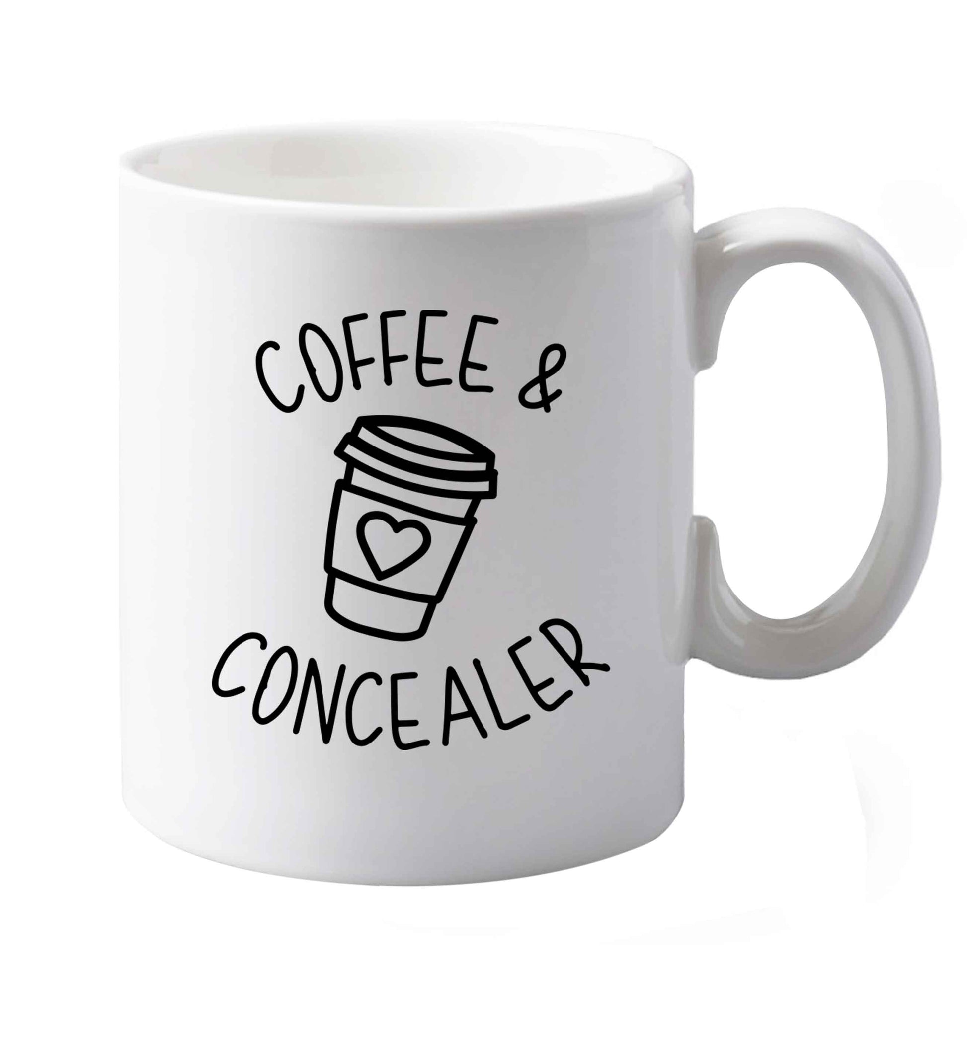 10 oz Favourite Type Pan Pancake ceramic mug both sides