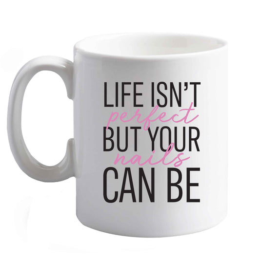 10 oz Favourite Type Pan Pancake ceramic mug right handed