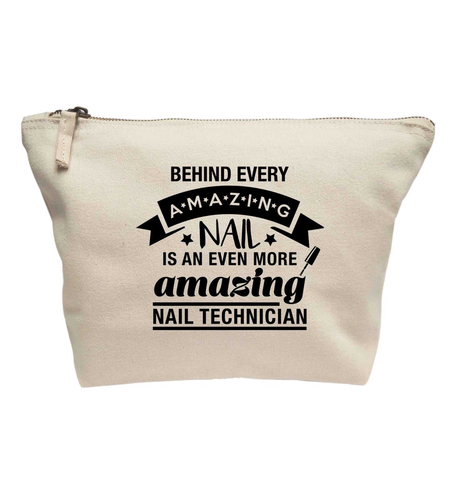 Behind every amazing nail is an even more amazing nail technician | Makeup / wash bag