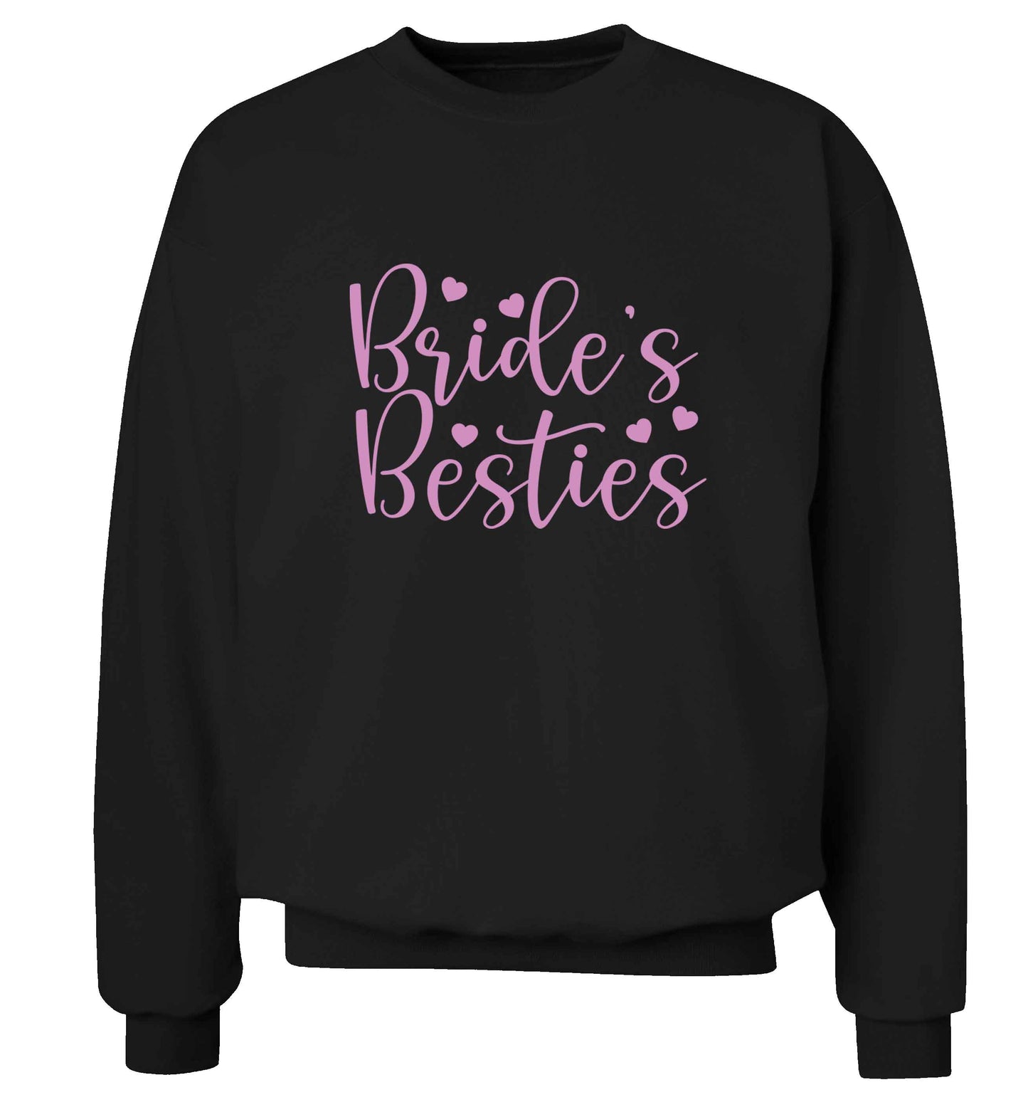 Brides besties adult's unisex black sweater 2XL